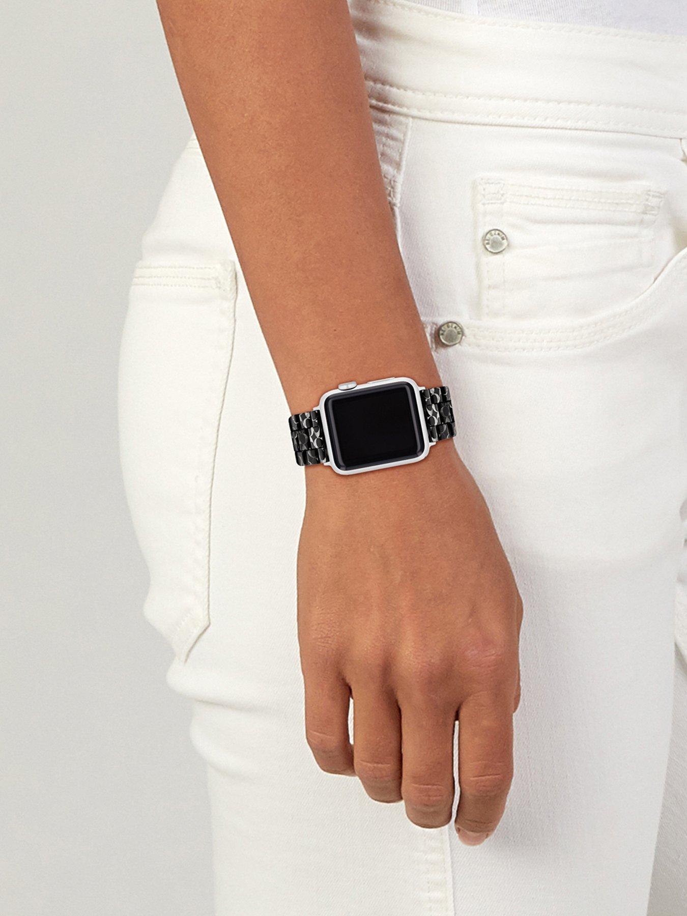 Coach wristband for apple watch best sale