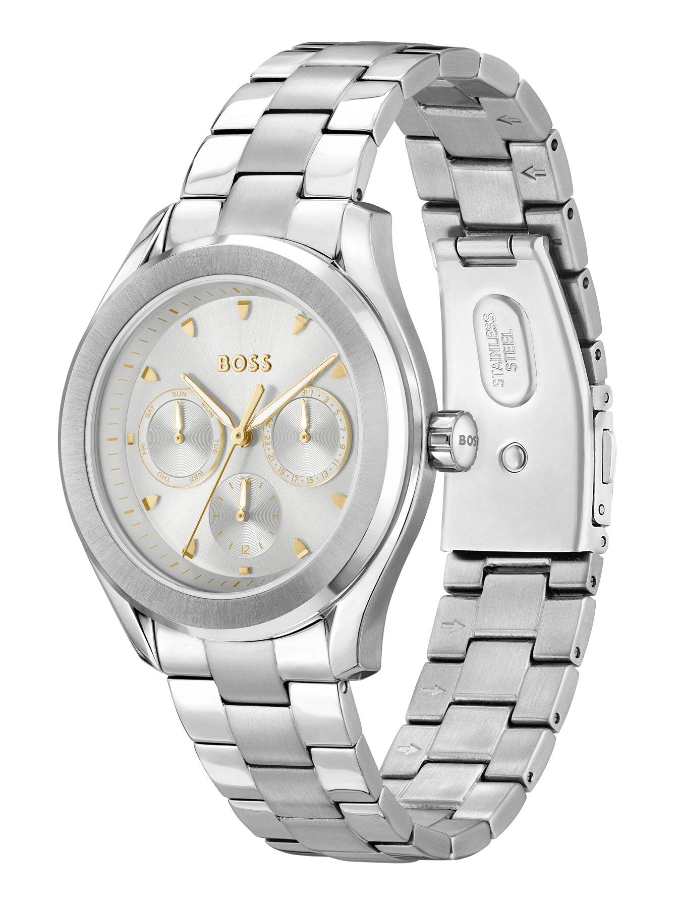Image 3 of 6 of BOSS Ladies Lida Multifunction Stainless Steel Bracelet Watch