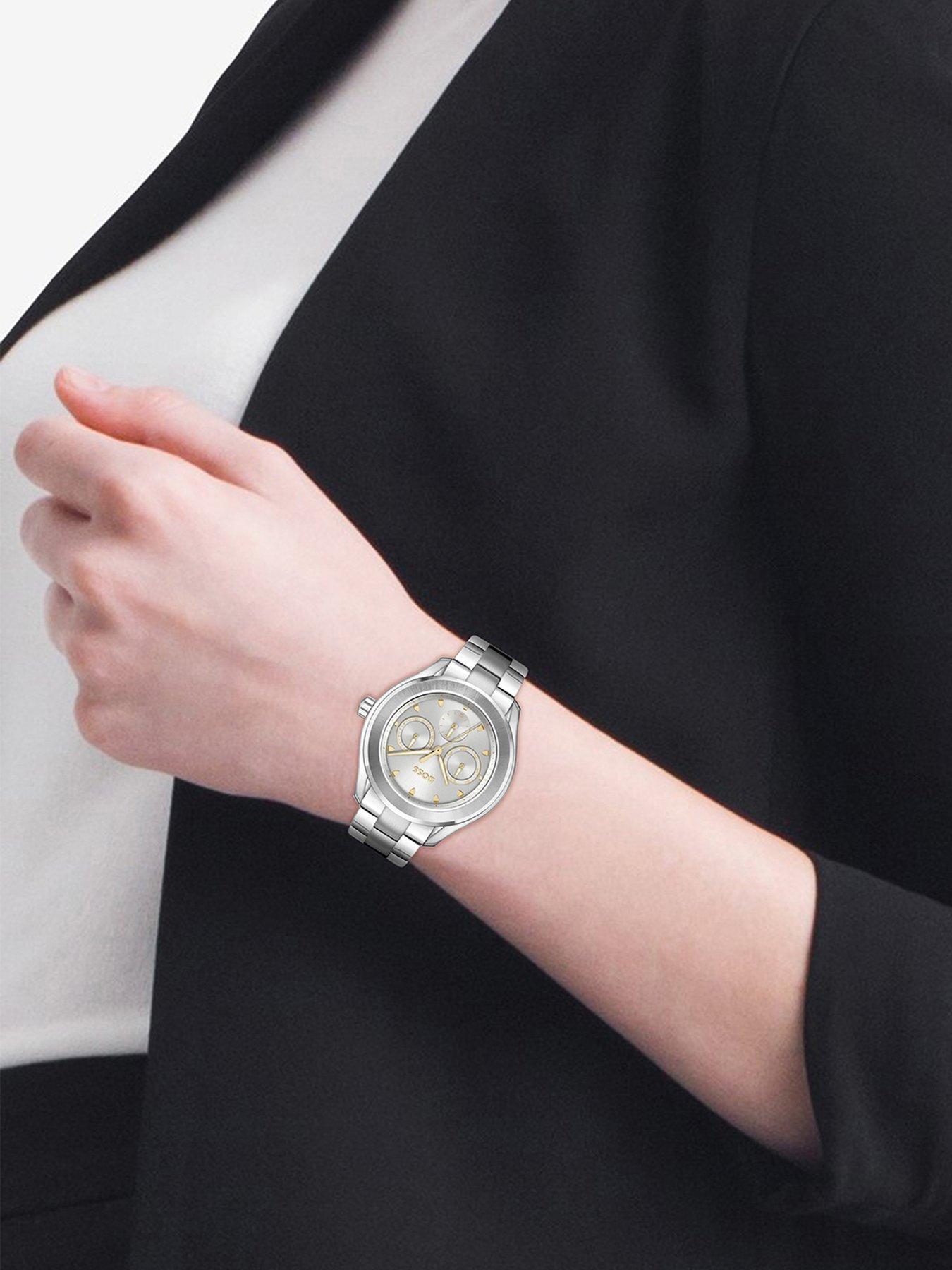 Image 6 of 6 of BOSS Ladies Lida Multifunction Stainless Steel Bracelet Watch