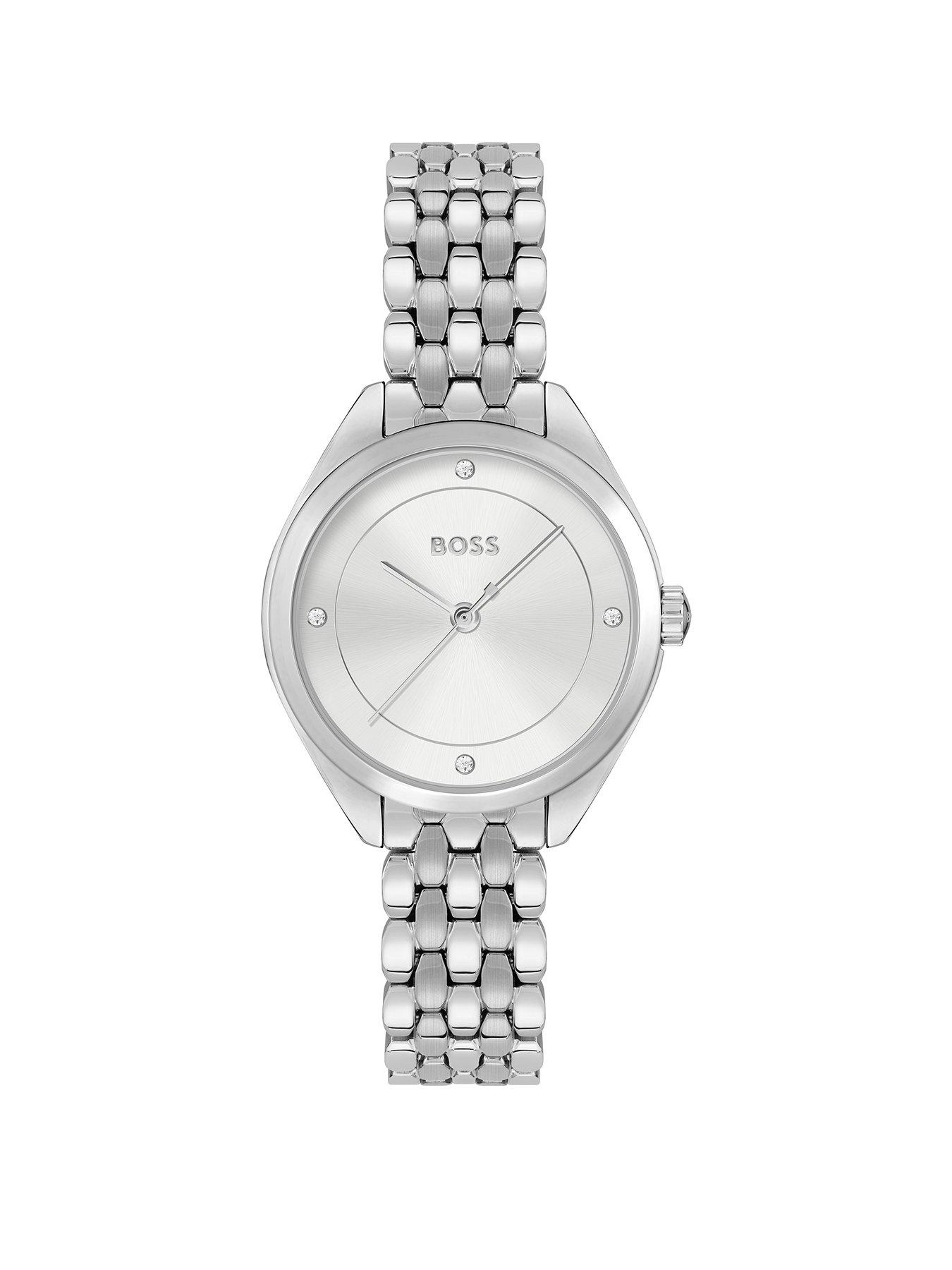 undefined Ladies Mae Stainless Steel Link Bracelet Watch