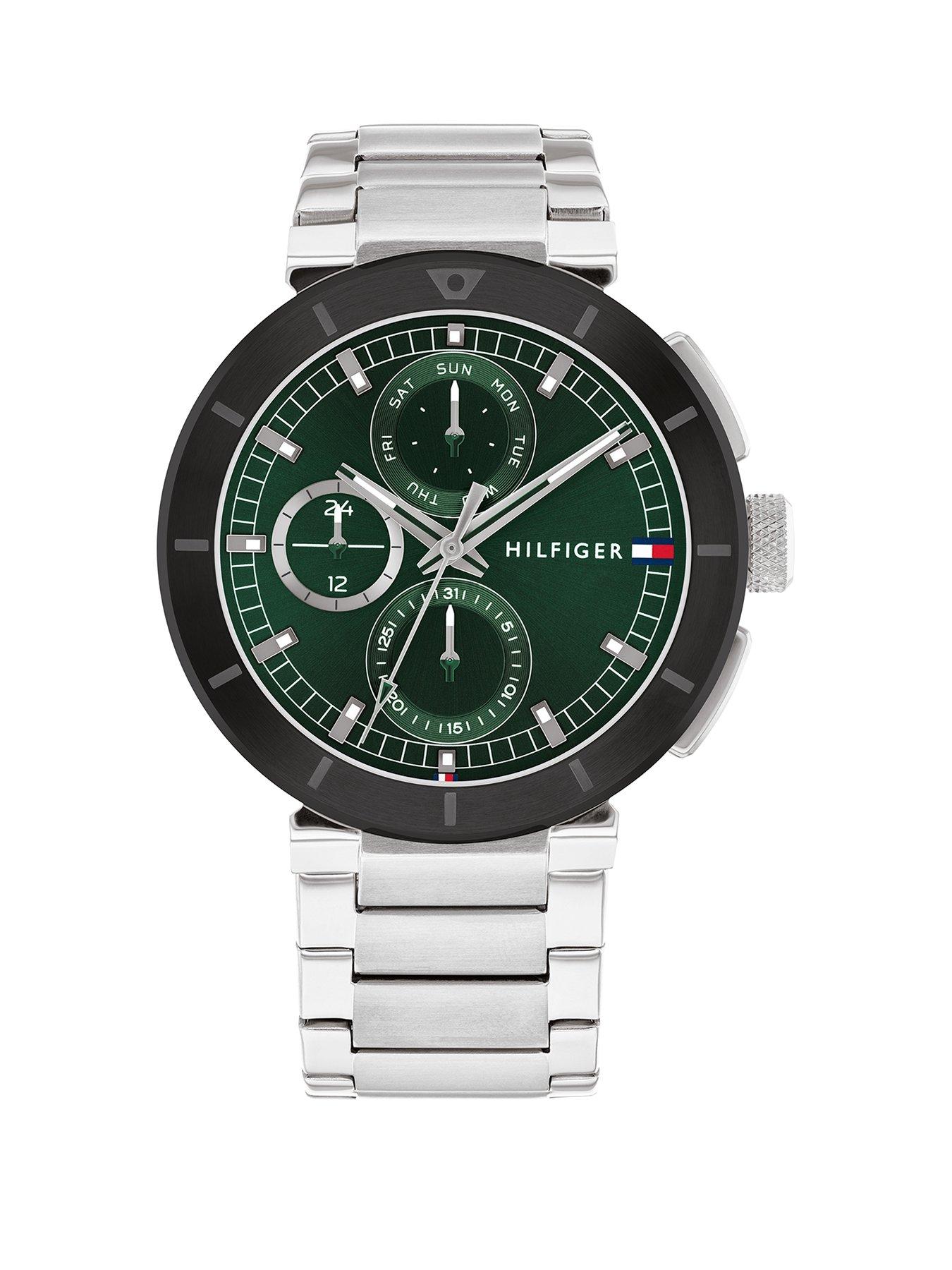 undefined stainless steel men's watch