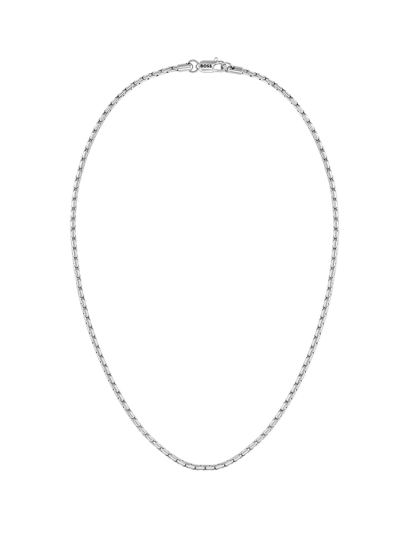 BOSS Gents Evan Stainless Steel Necklace