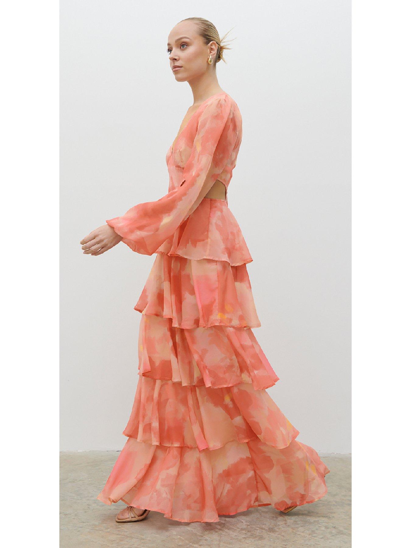 Cut out maxi dress uk sales