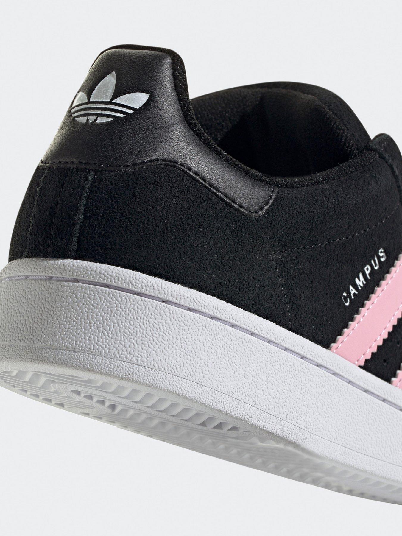 adidas Originals Womens Campus 00s - Black/White/Pink | Very.co.uk