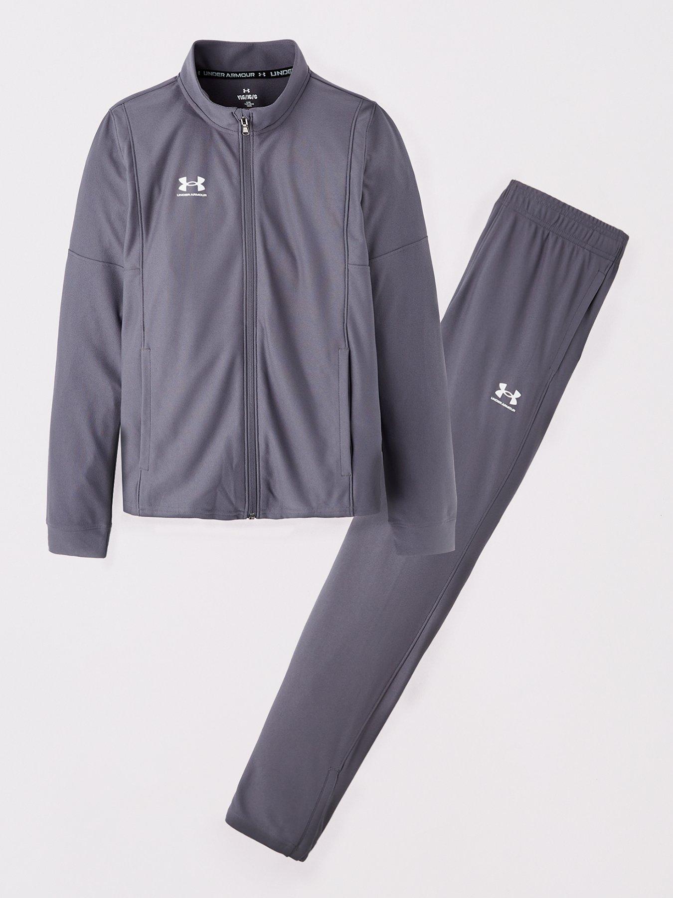 UNDER ARMOUR Boys Challenger Tracksuit - Grey