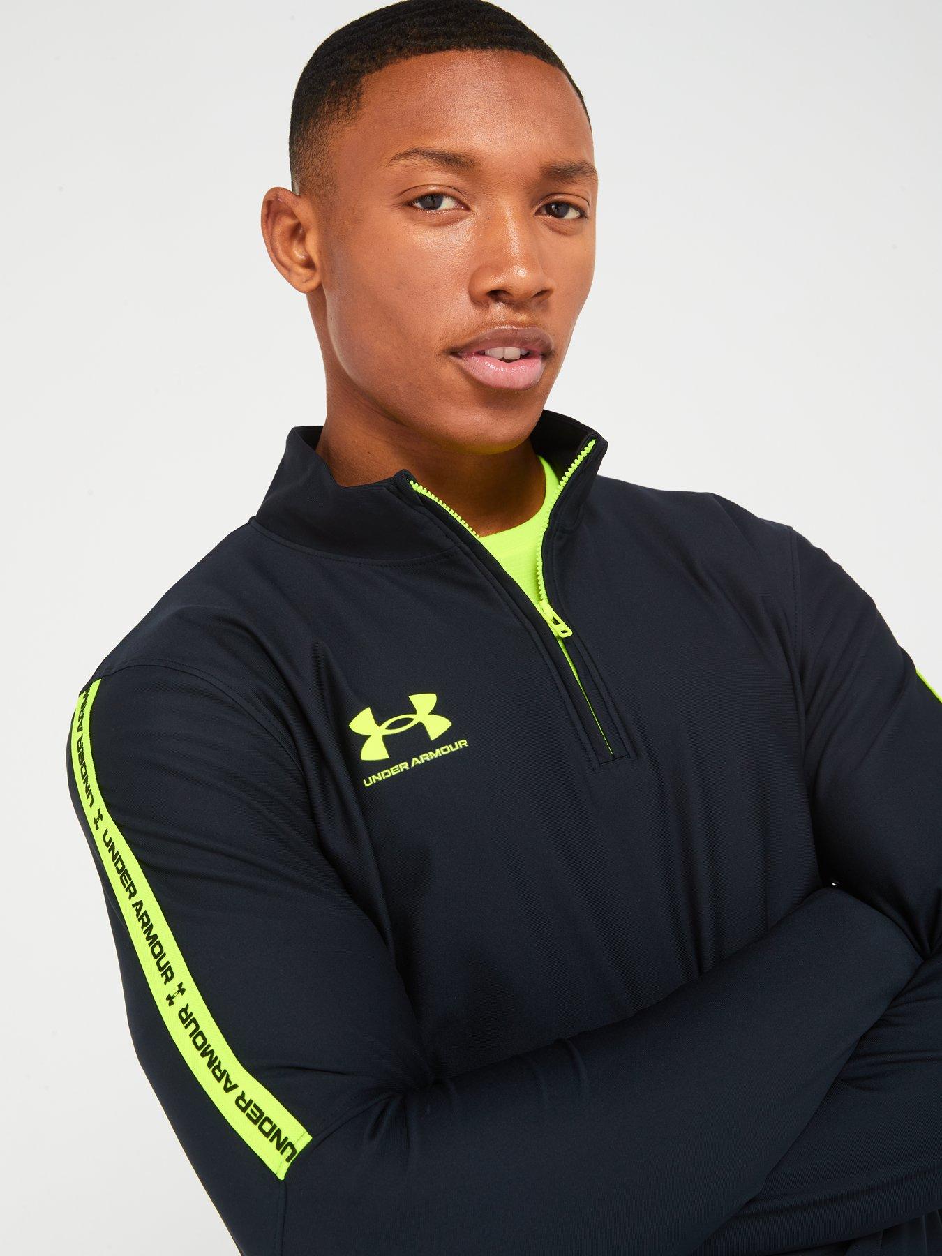 Under armour challenger quarter zip top mens sales