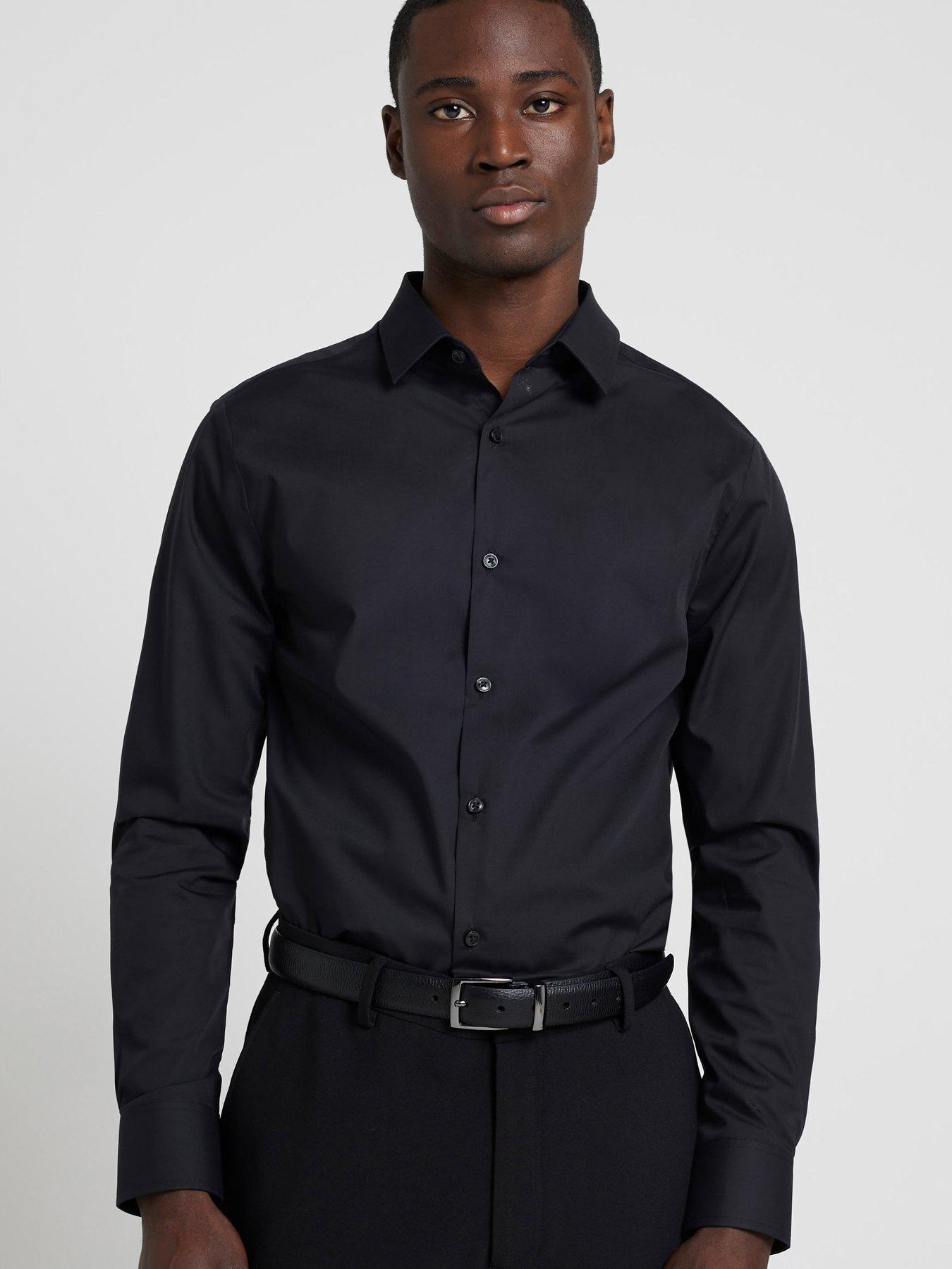 Mens Black Shirts, Black Shirts for Men