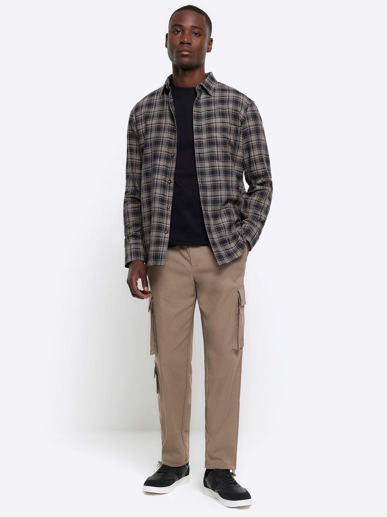 River island best sale check shirt