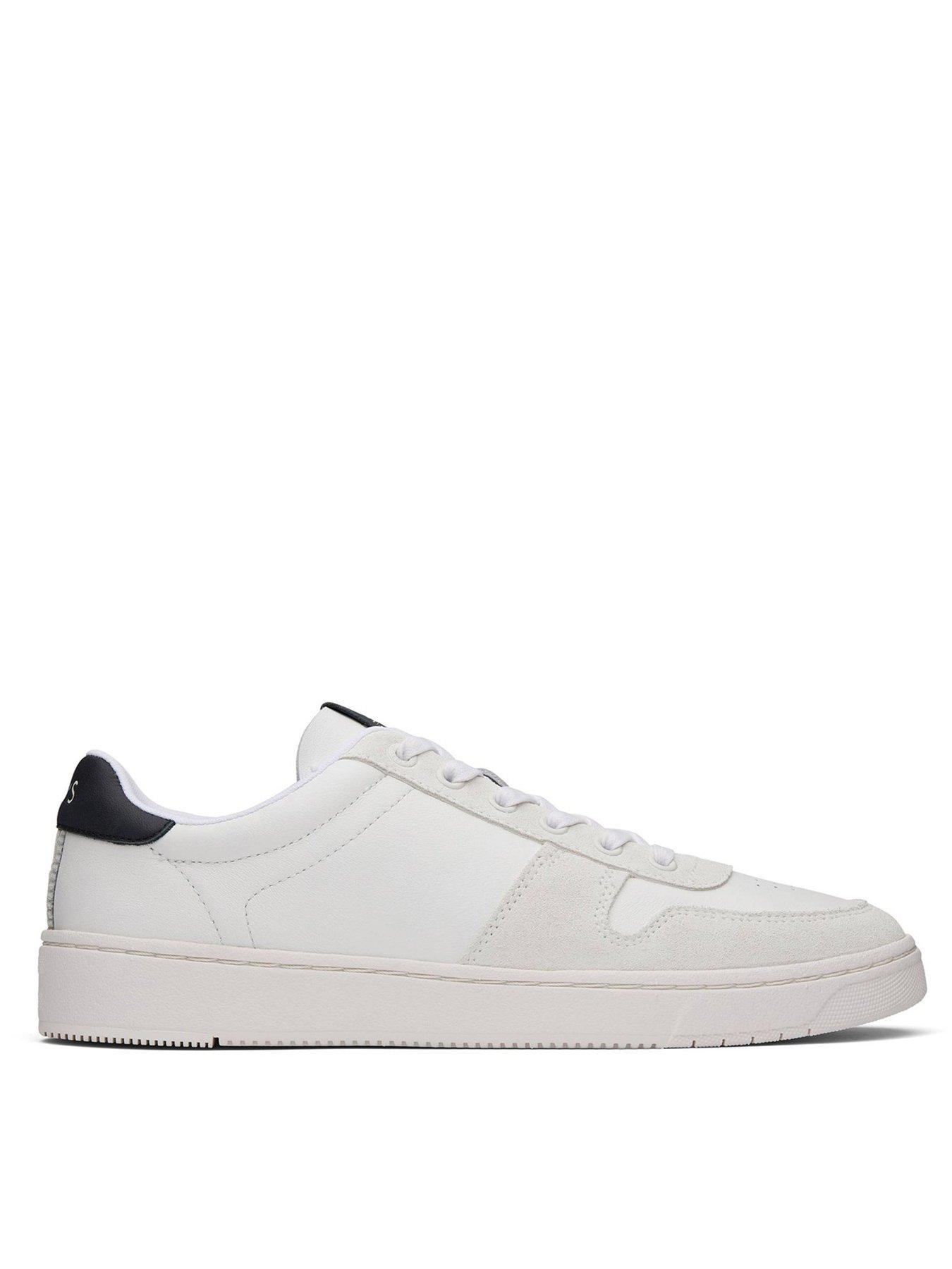 TOMS Men's TRVL LITE Court Lace-Up Sneaker - White | Very.co.uk