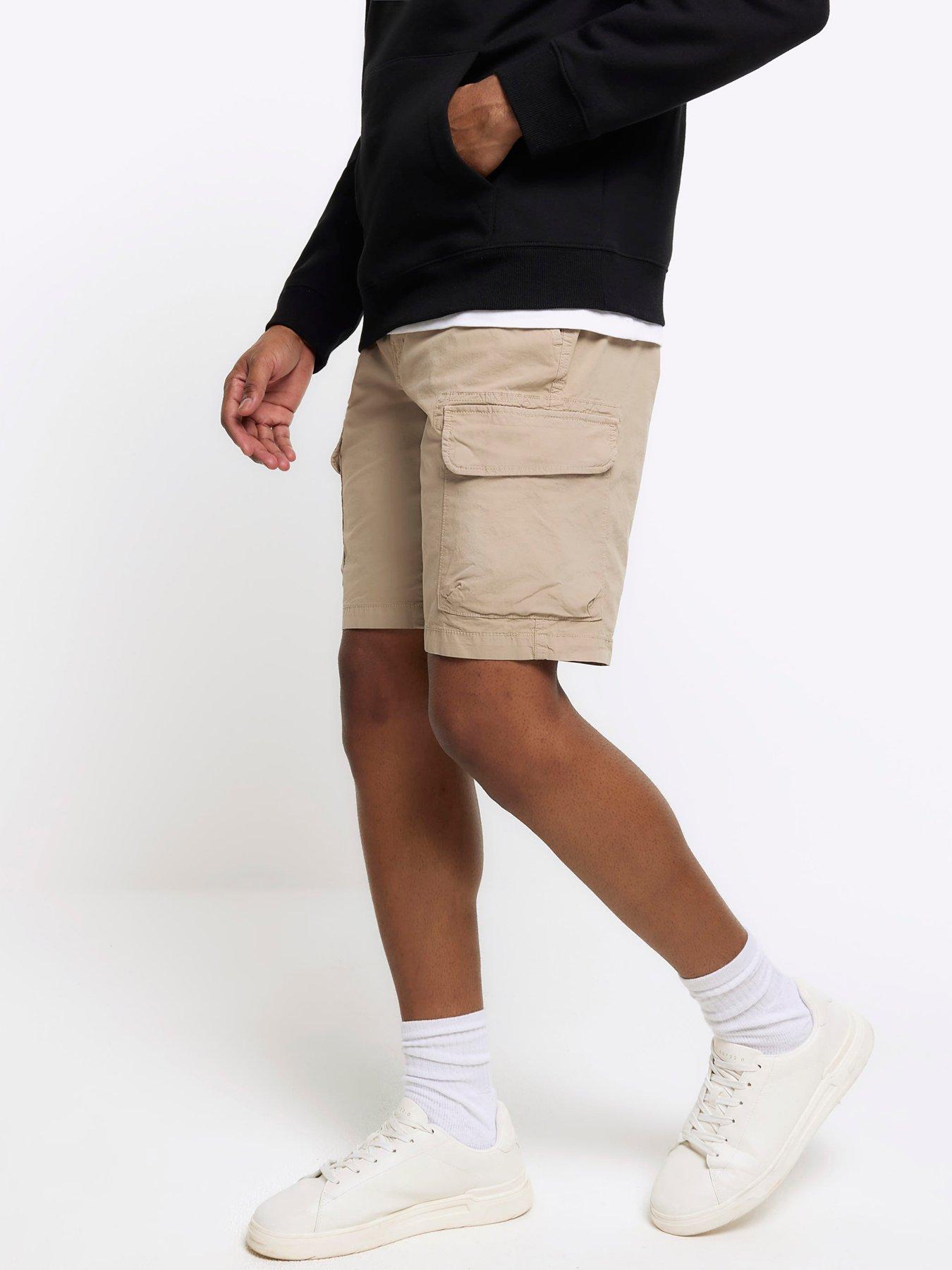 River island cargo shorts on sale