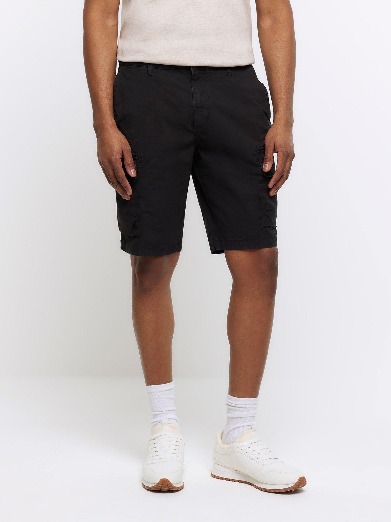 River Island Core Decal Chino Shorts Slim Fit Very
