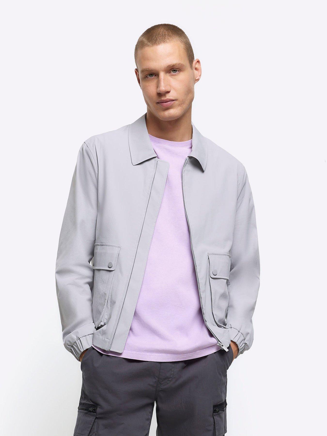 Stretch harrington jacket sale