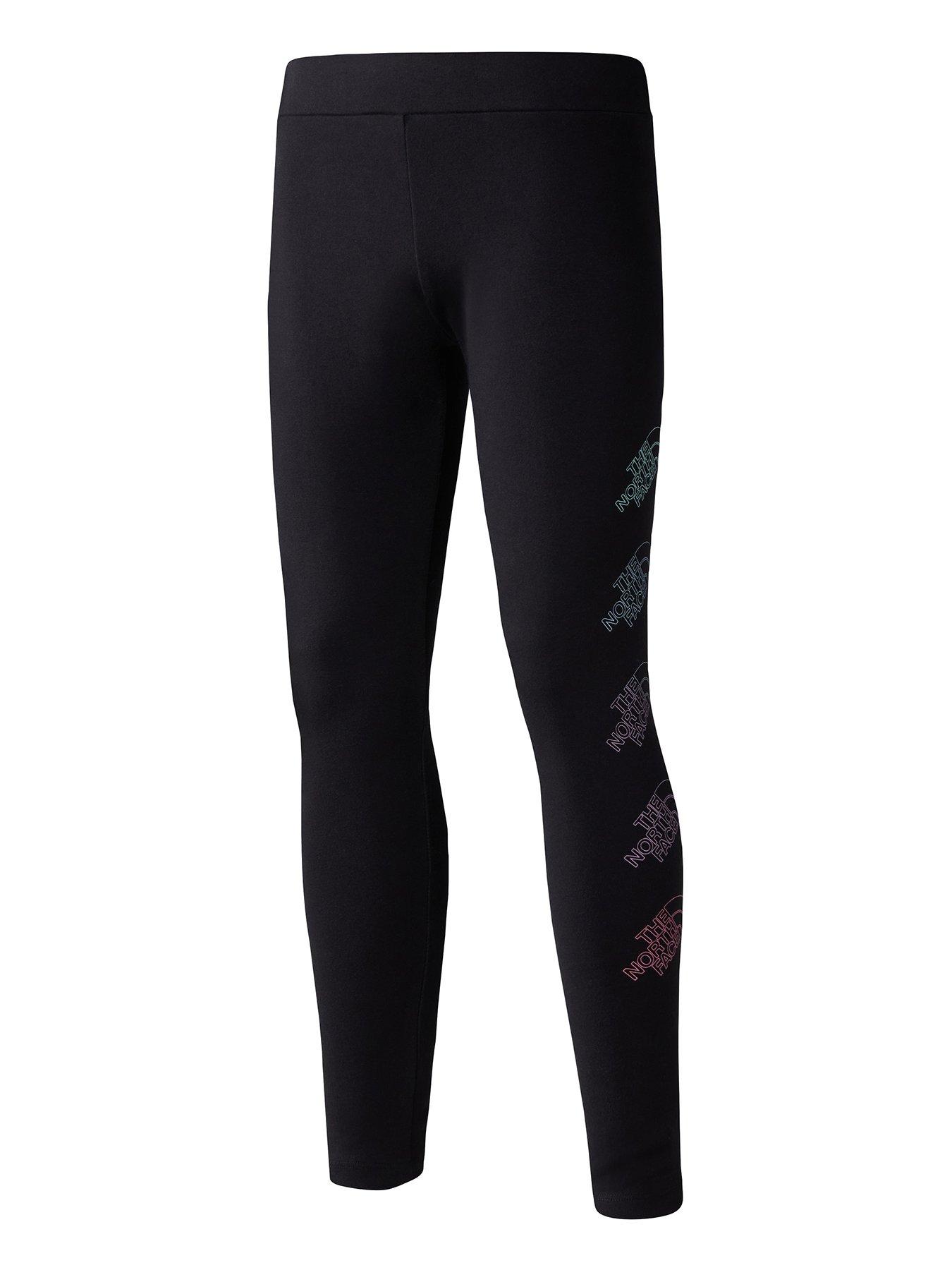 Image 1 of 2 of THE NORTH FACE Girls New Graphic Leggings 2 - Black