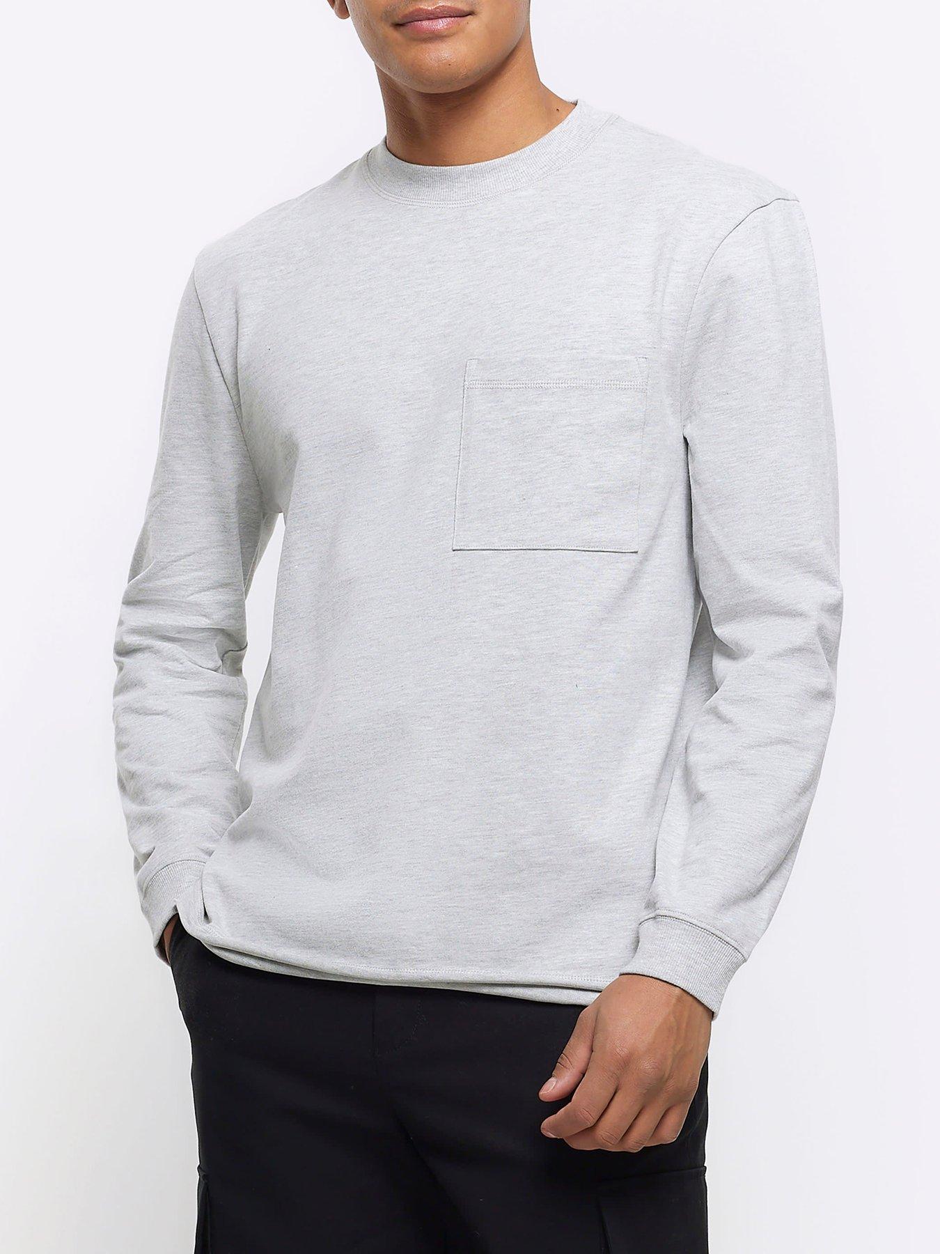 river island pocket t shirt