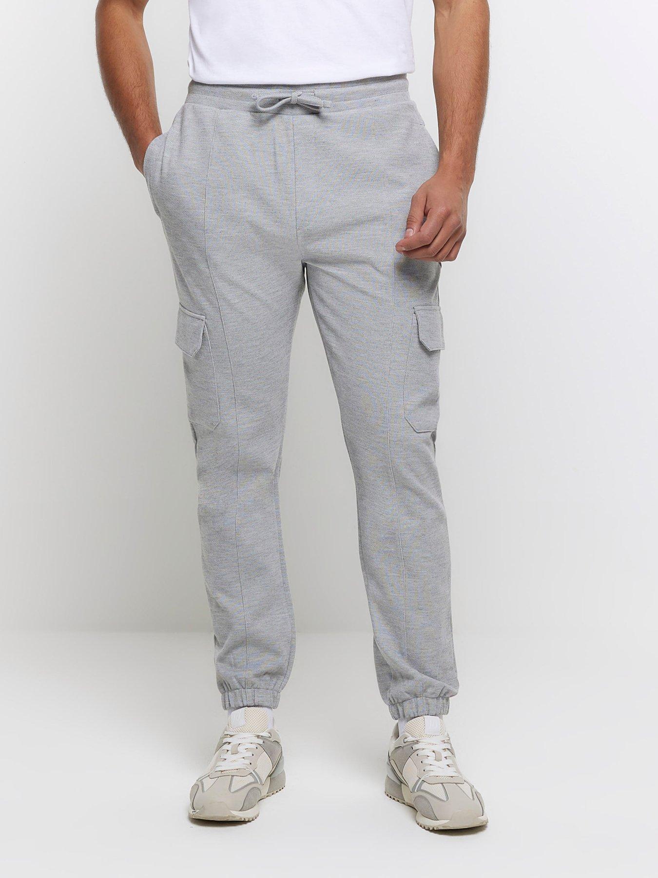 Criminal Damage Manhattan Cargo Trousers - Grey