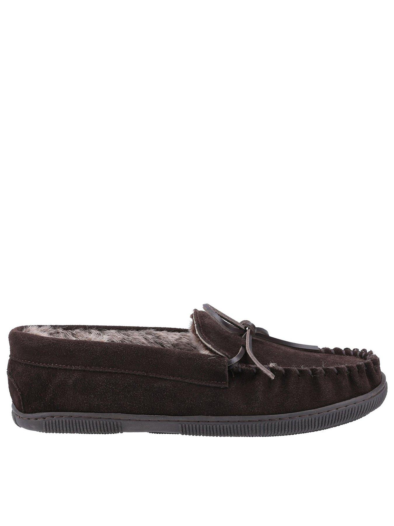 Image 1 of 5 of Hush Puppies Ace Slipper - Brown