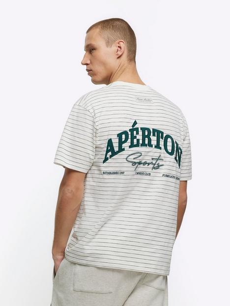 river-island-short-sleeve-regular-fit-stripe-aperton-t-shirt