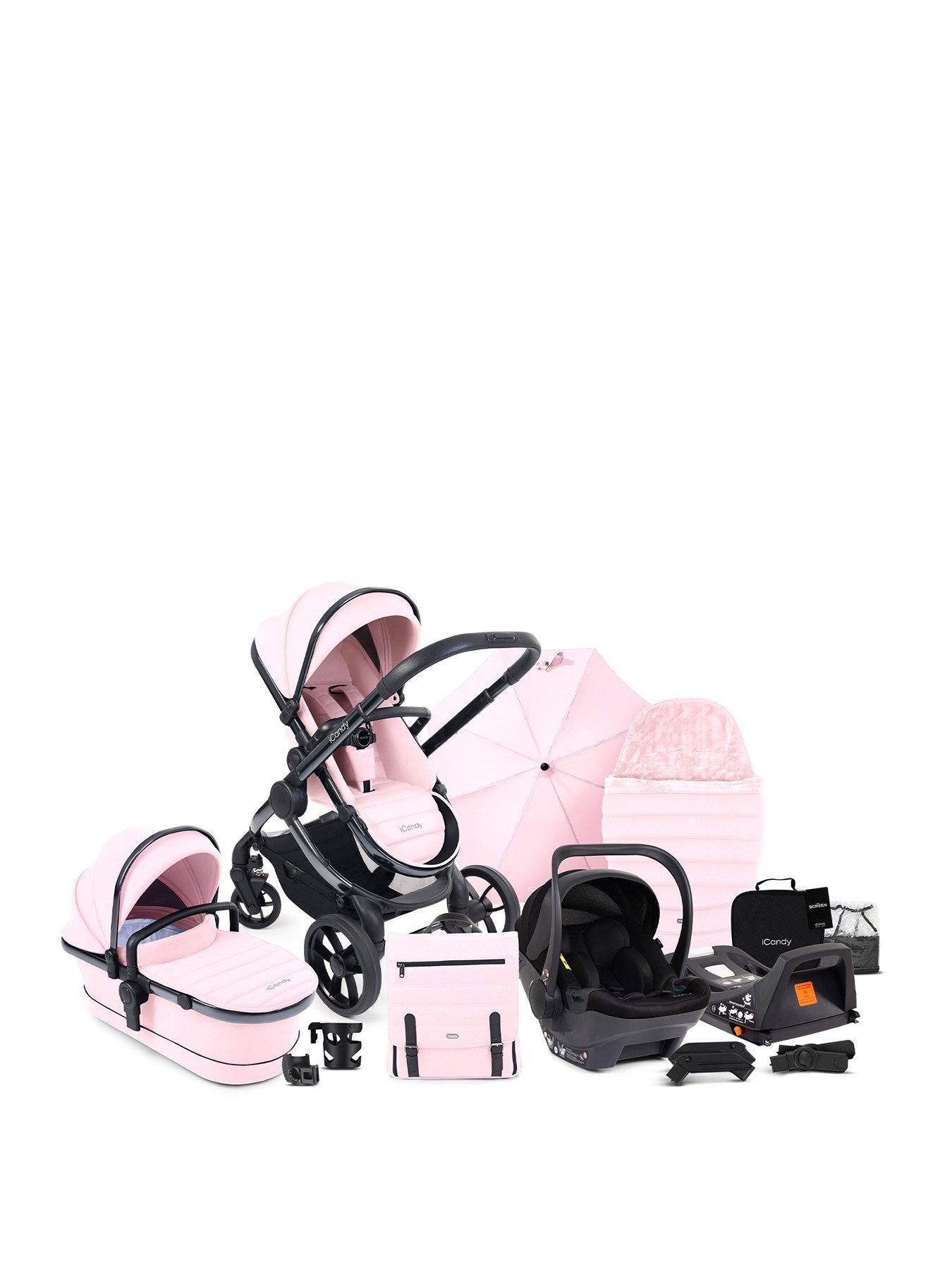 Light pink 2024 travel system