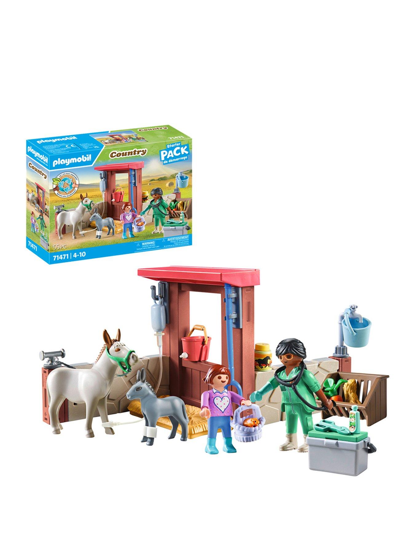 Playmobil 71471 Farmyard Vet At Work Very