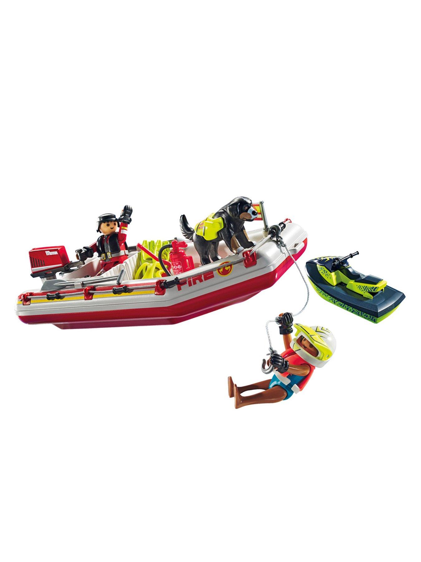 Playmobil coastal rescue boat sales