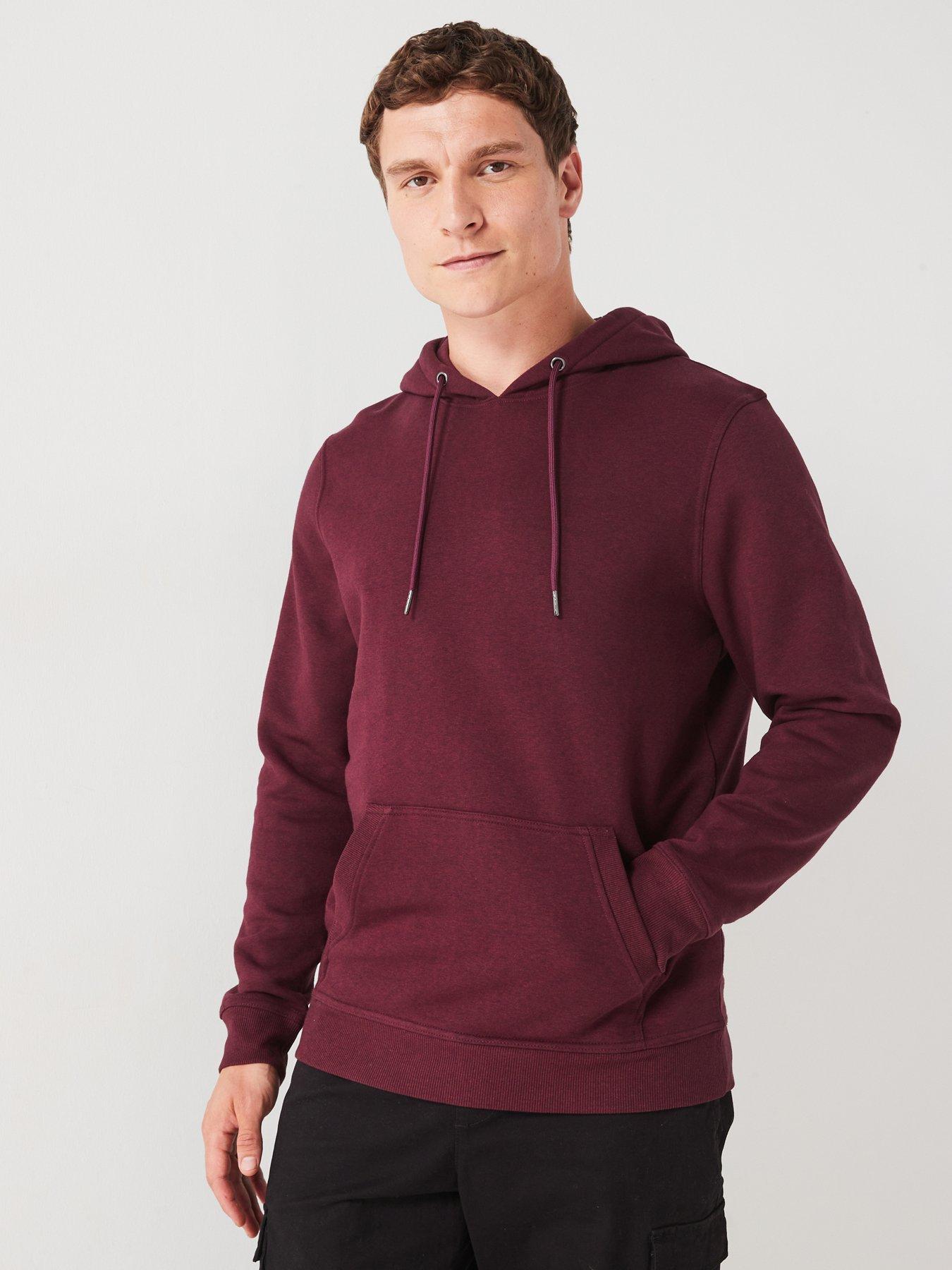 undefined Overhead Hoodie - Red