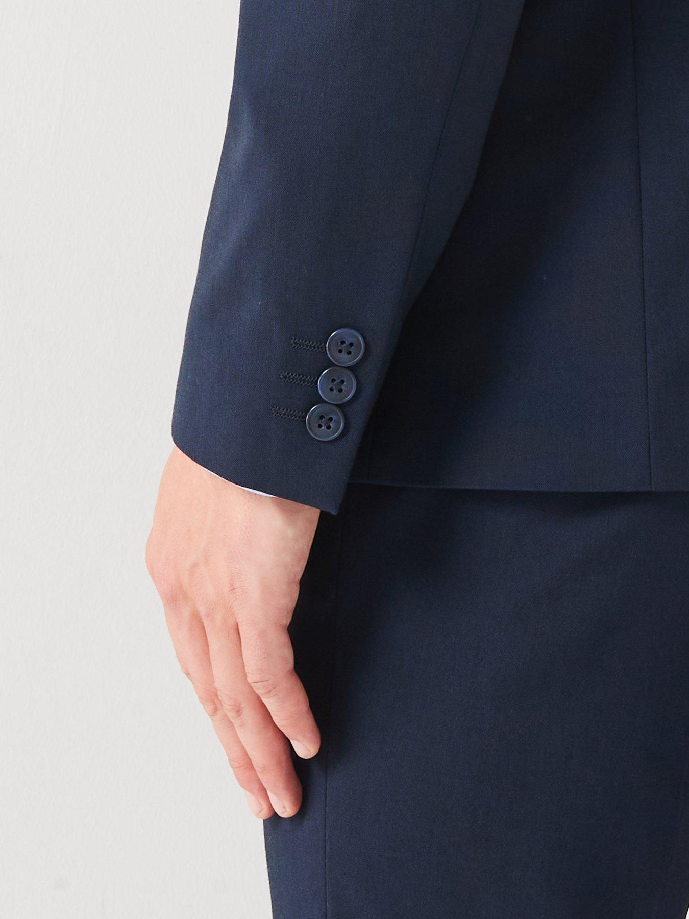 Image 5 of 6 of Very Man Slim Suit Jacket - Navy
