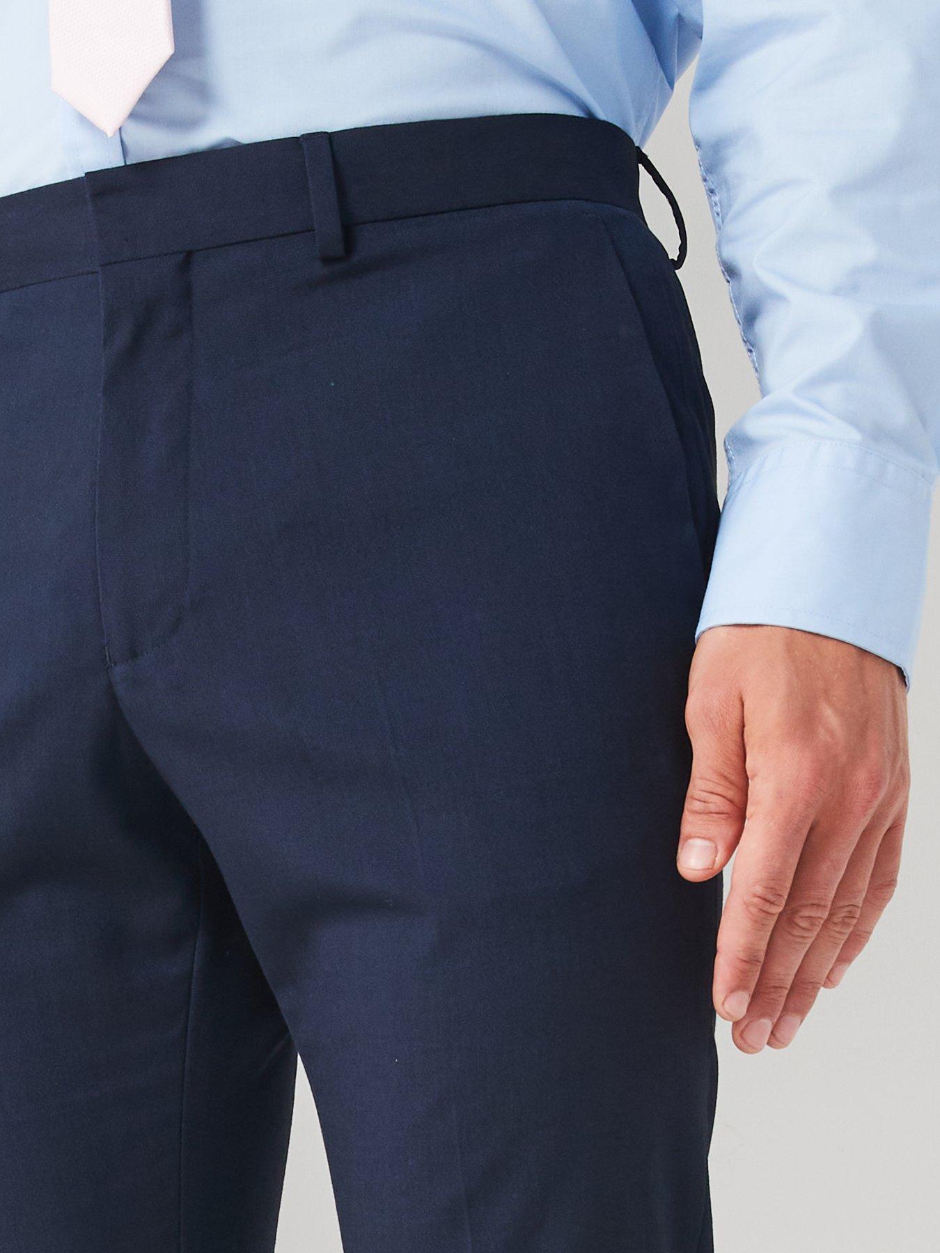 Image 4 of 5 of Very Man Slim Suit Trouser - Navy