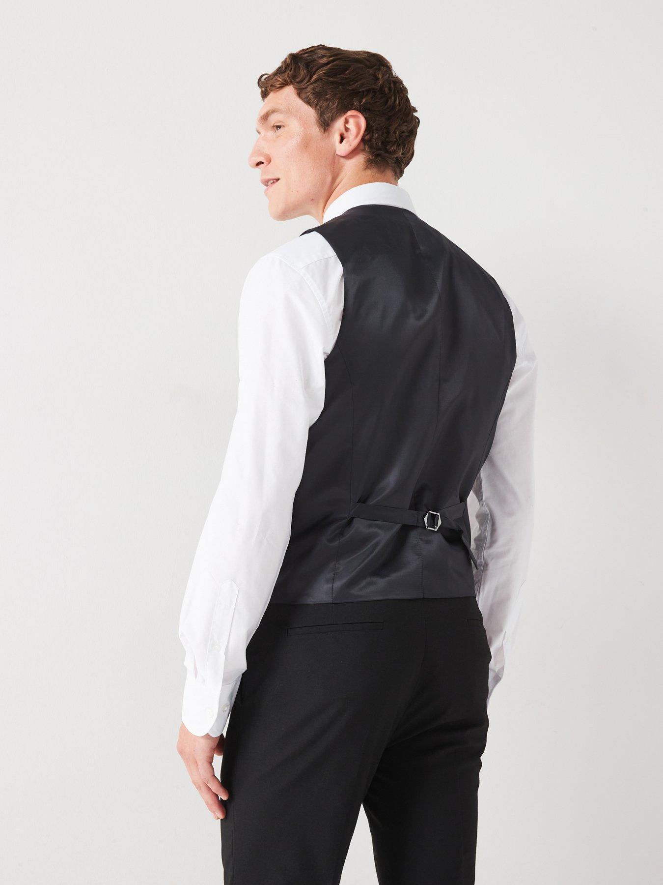 Image 2 of 6 of Very Man Waistcoat - Black