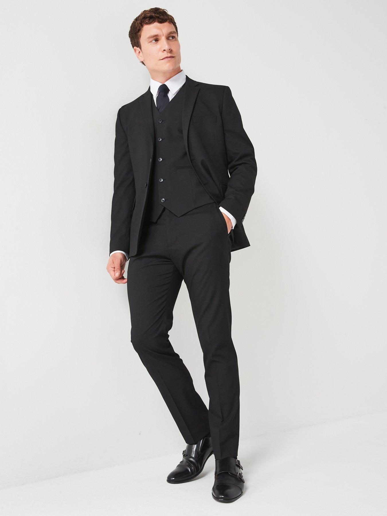 Image 3 of 6 of Very Man Waistcoat - Black