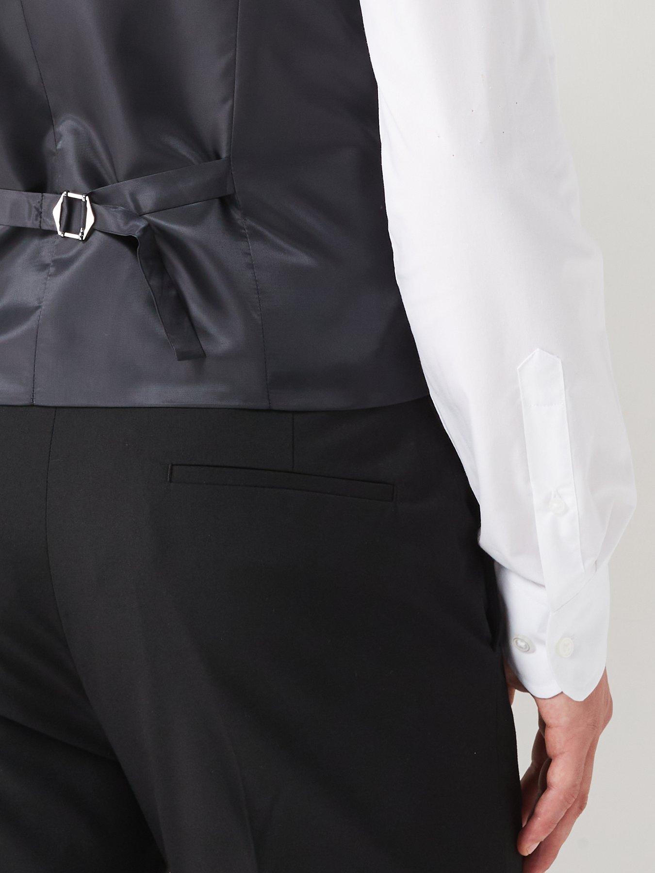 Image 5 of 6 of Very Man Waistcoat - Black