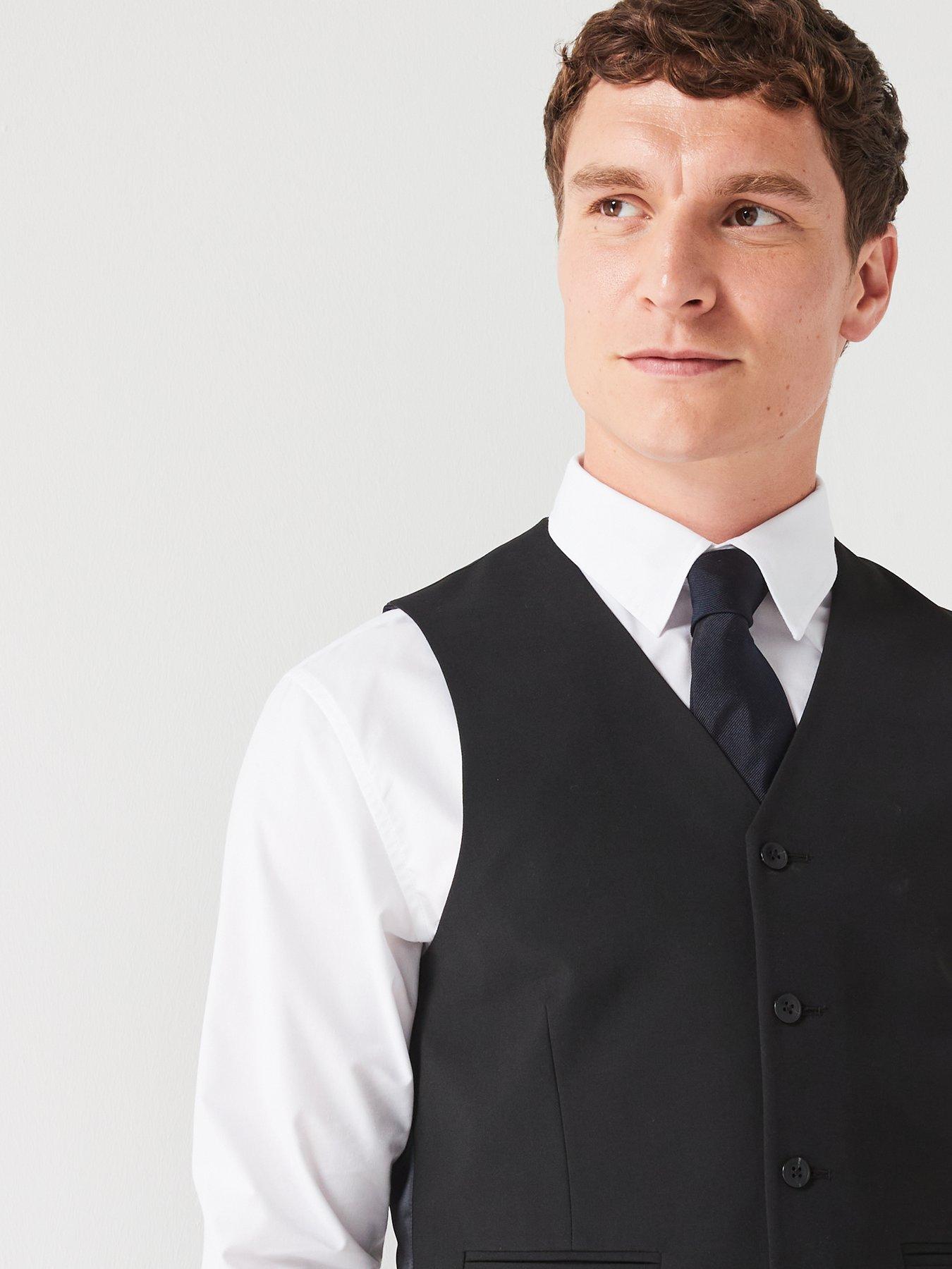 Image 6 of 6 of Very Man Waistcoat - Black