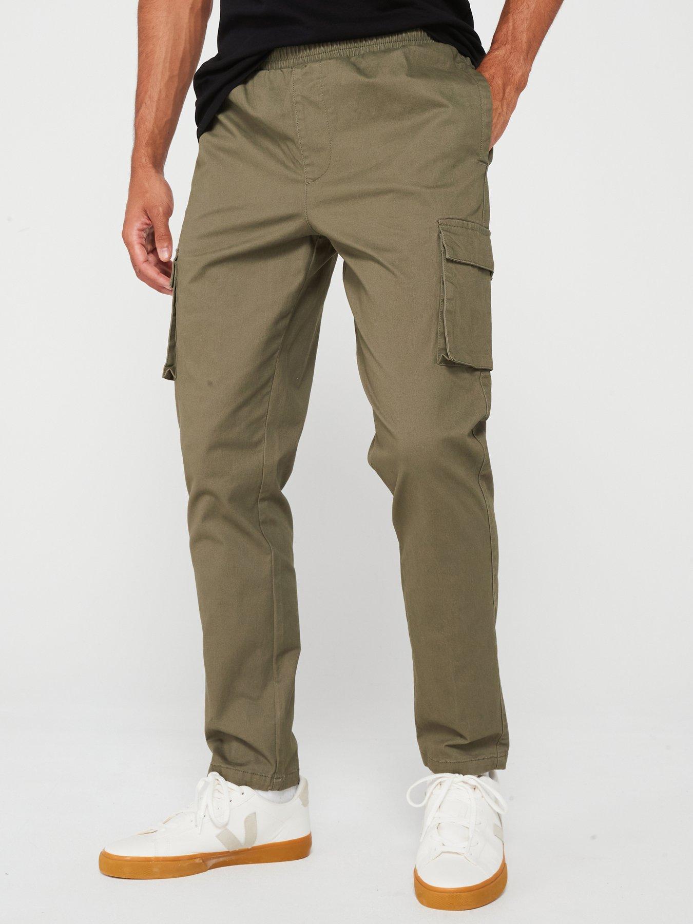 undefined Slim Cargo Trouser - Khaki