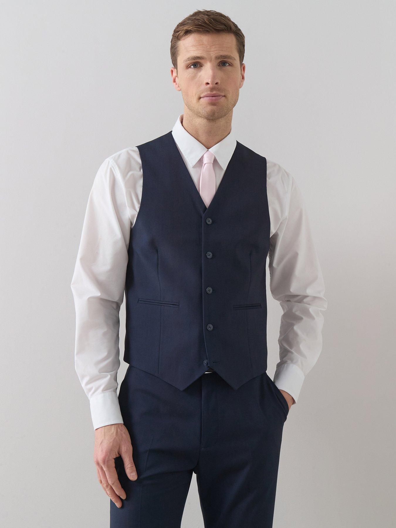 The Very Collection Navy Waistcoat