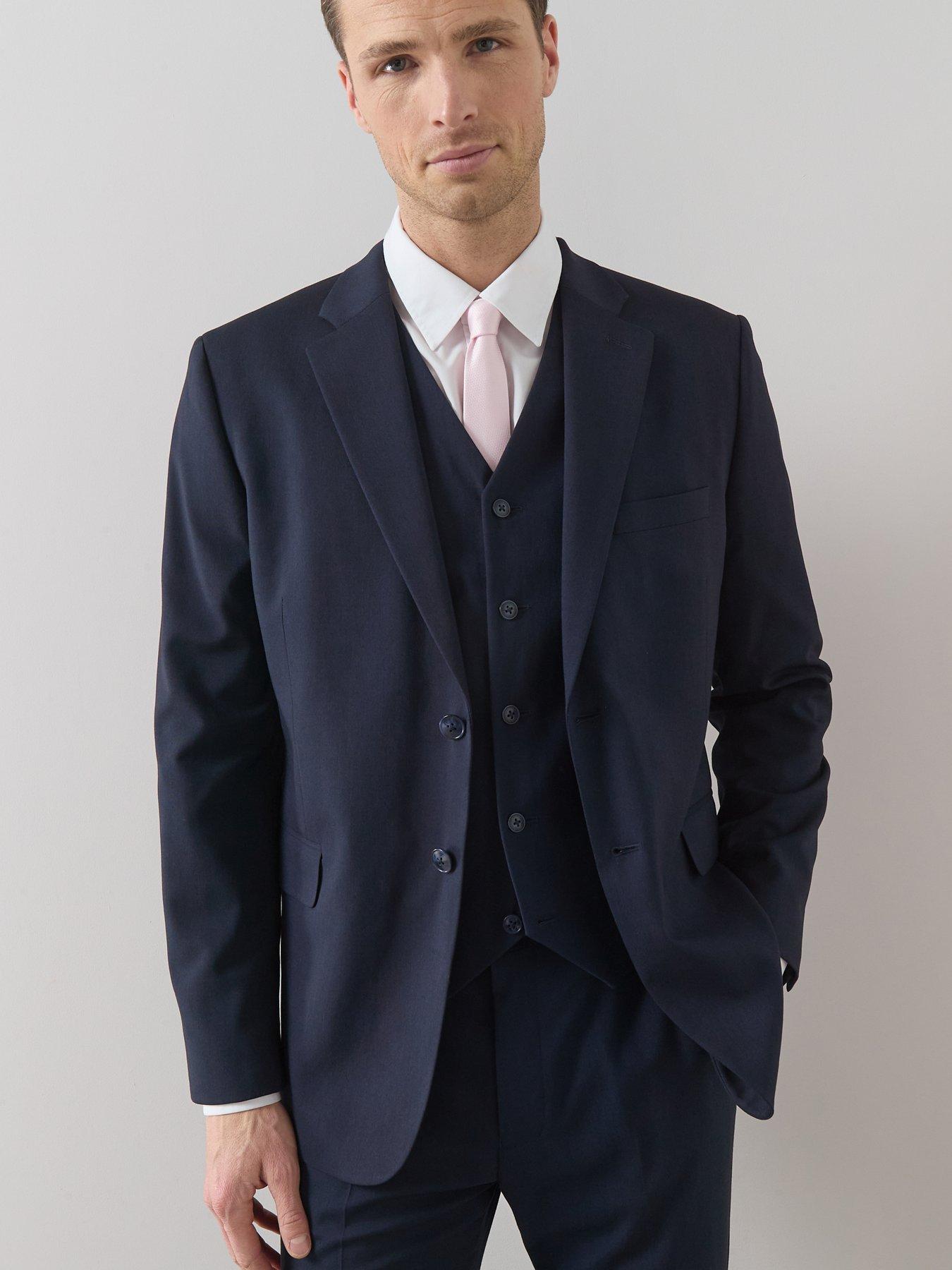 Image 6 of 6 of The Very Collection Navy Waistcoat