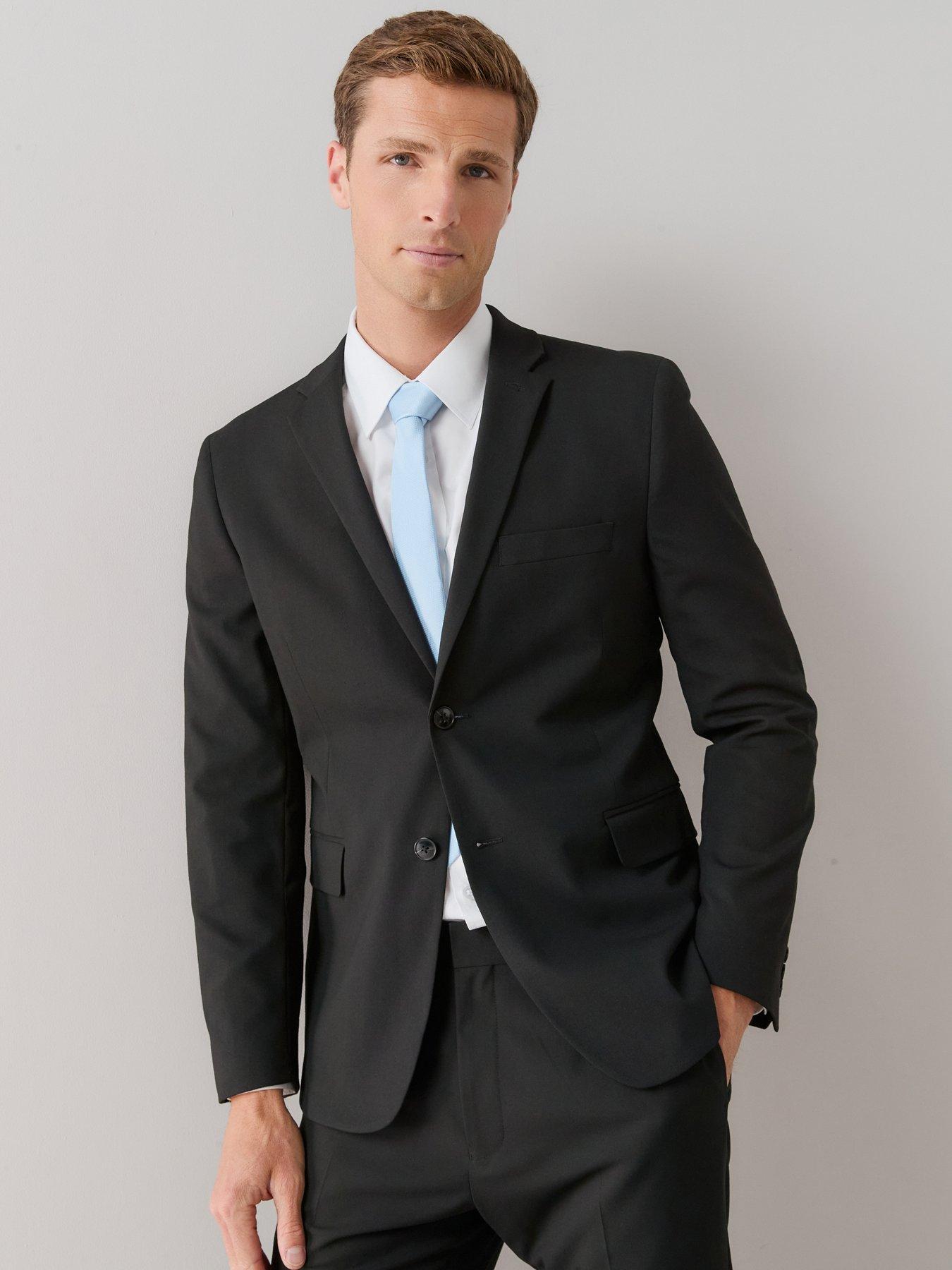The Very Collection Slim Suit Jacket - Black