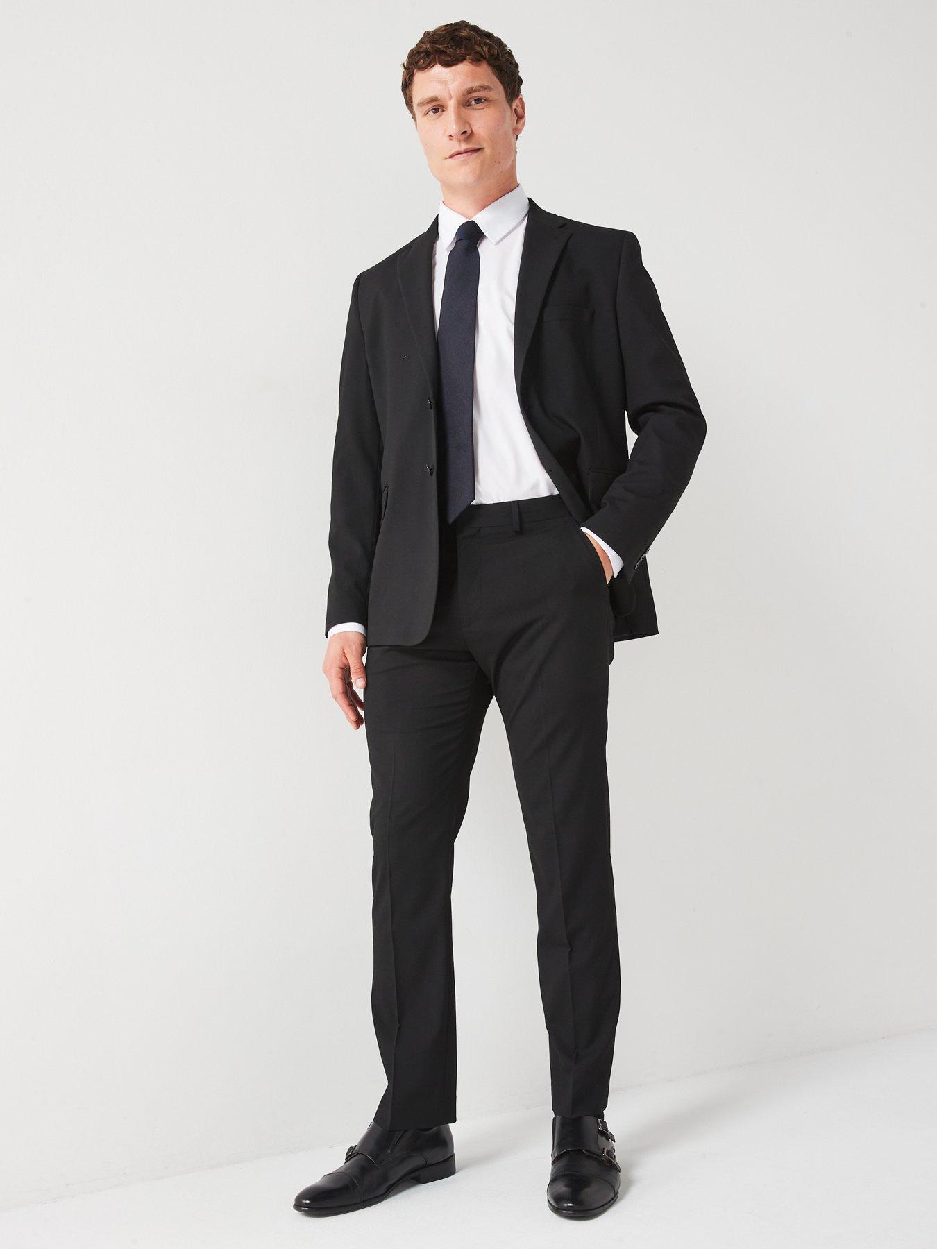 Image 3 of 5 of Very Man Regular Suit Trouser - Black
