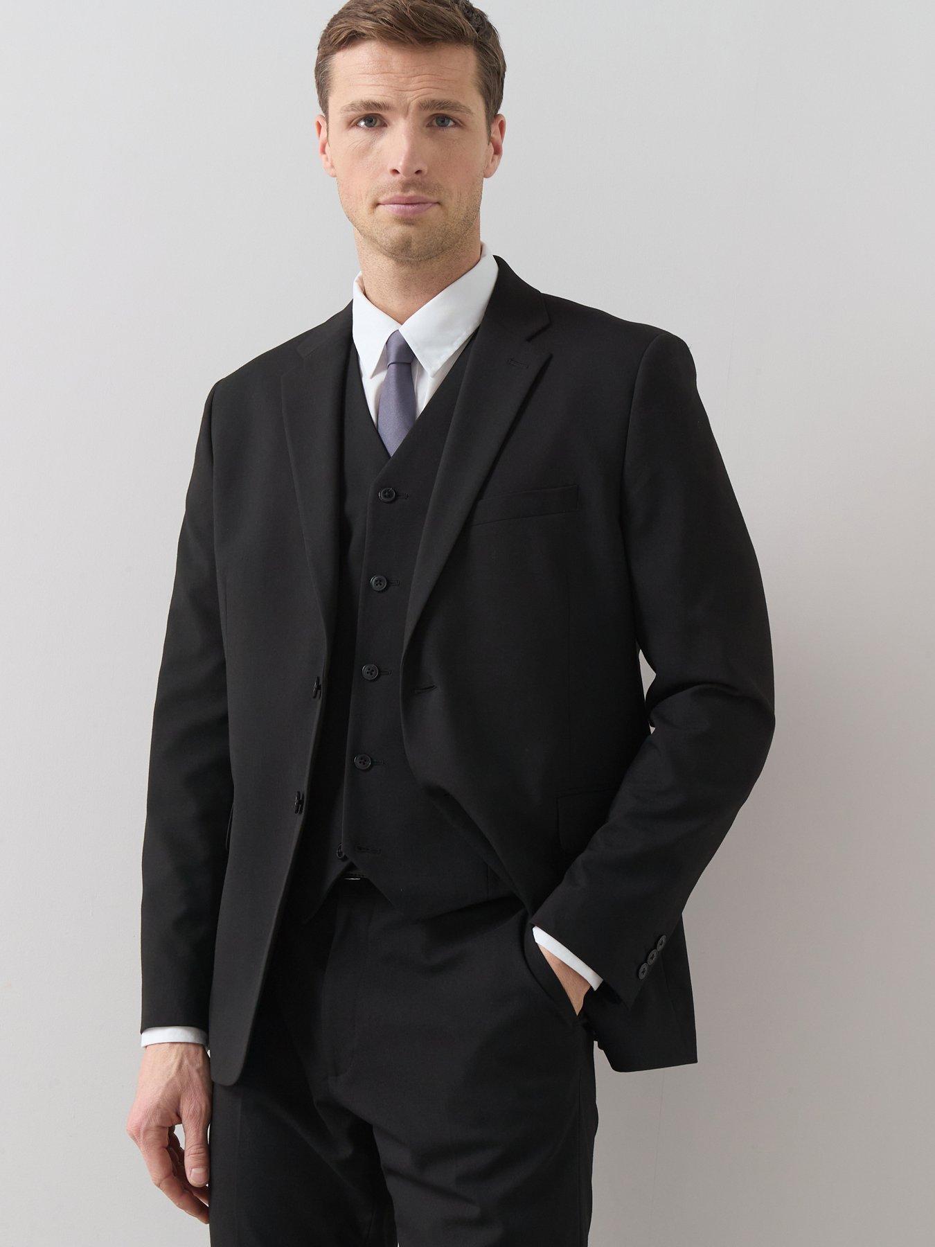 The Very Collection Regular Suit Jacket - Black