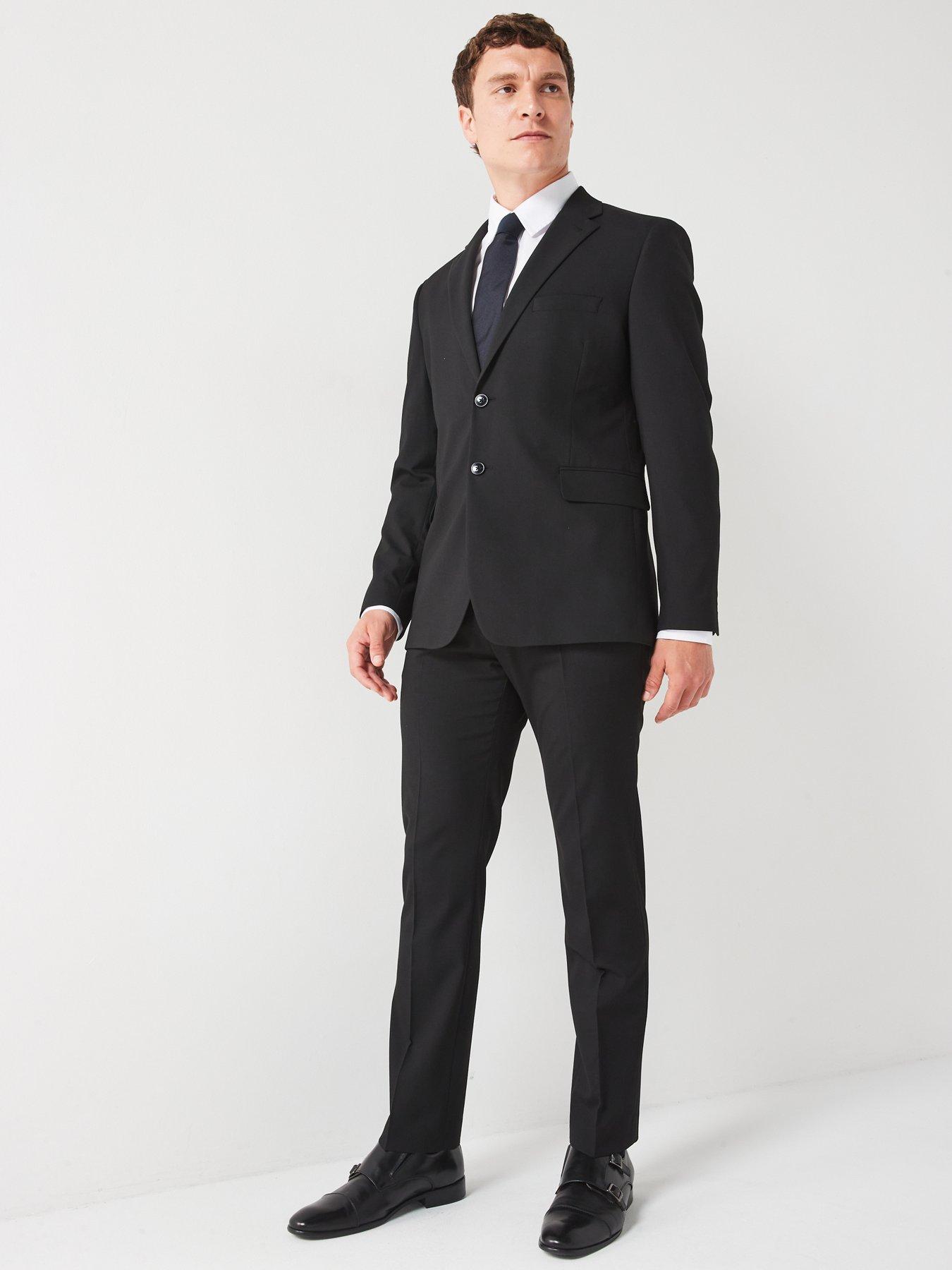 Image 3 of 6 of Very Man Regular Suit Jacket - Black