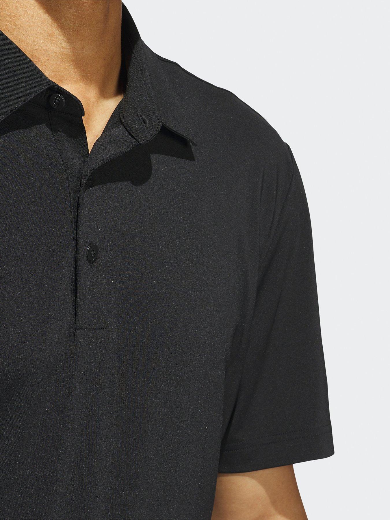 Image 4 of 4 of adidas Mens Golf Ultimate365 Solid Left Chest Polo- Black