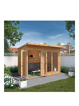 Product photograph of Mercia 10 X 6 Maine Pent Summerhouse from very.co.uk