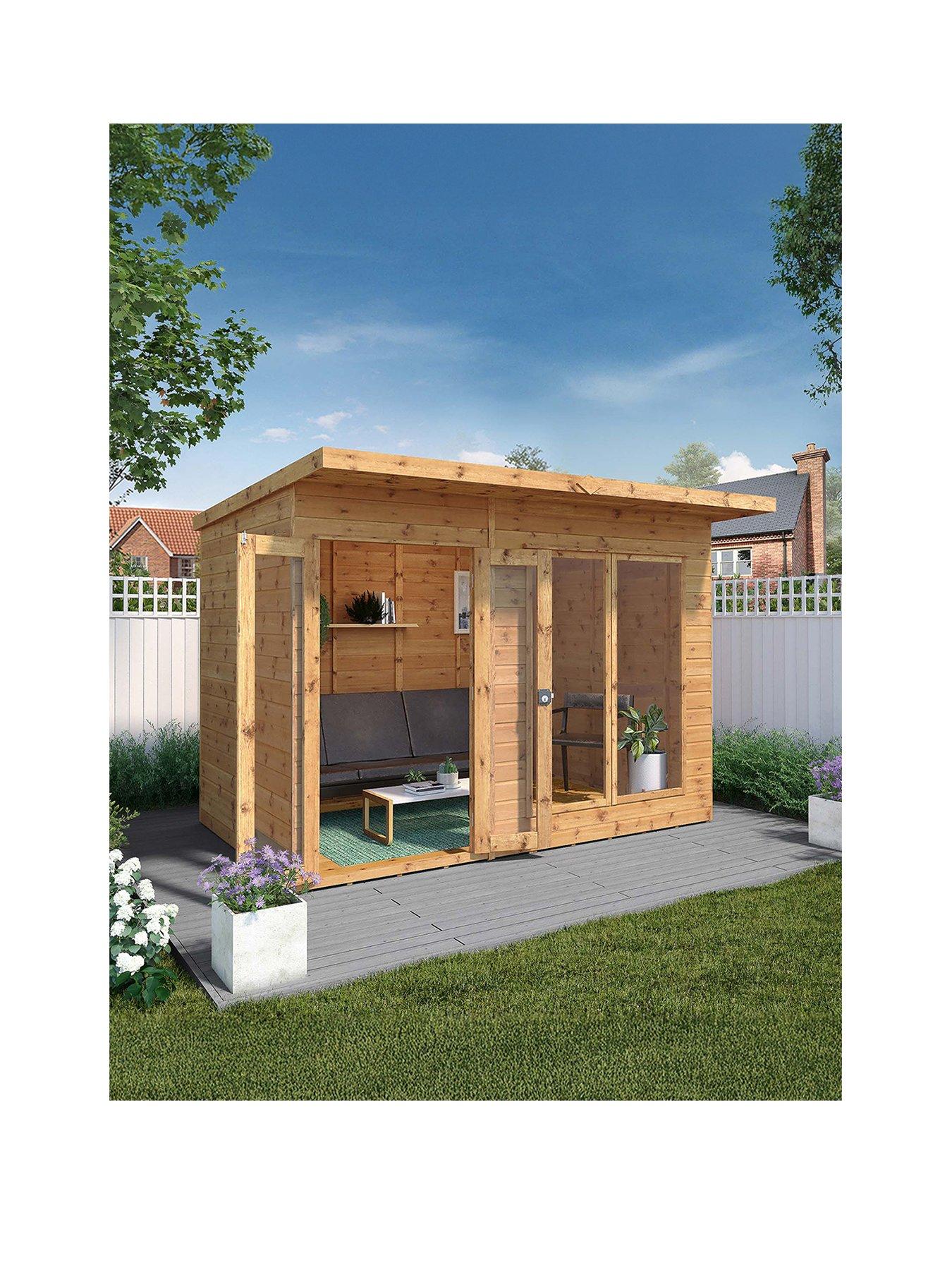 MERCIA 10 x 6 Maine Pent Summerhouse - PEFC Certified