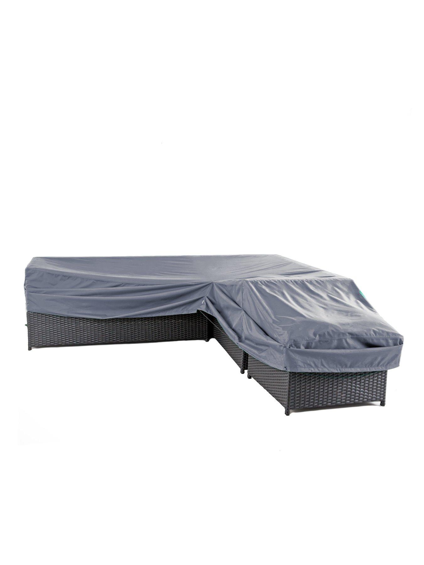 Very Home Small Corner Garden Sofa Set Cover very.co.uk