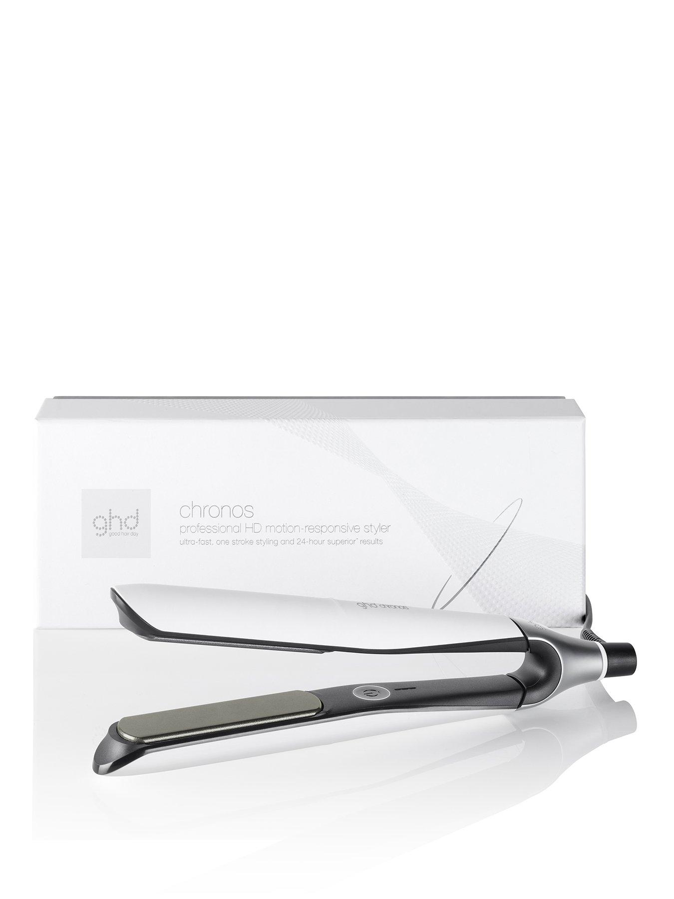 ghd Chronos - White Hair Straightener