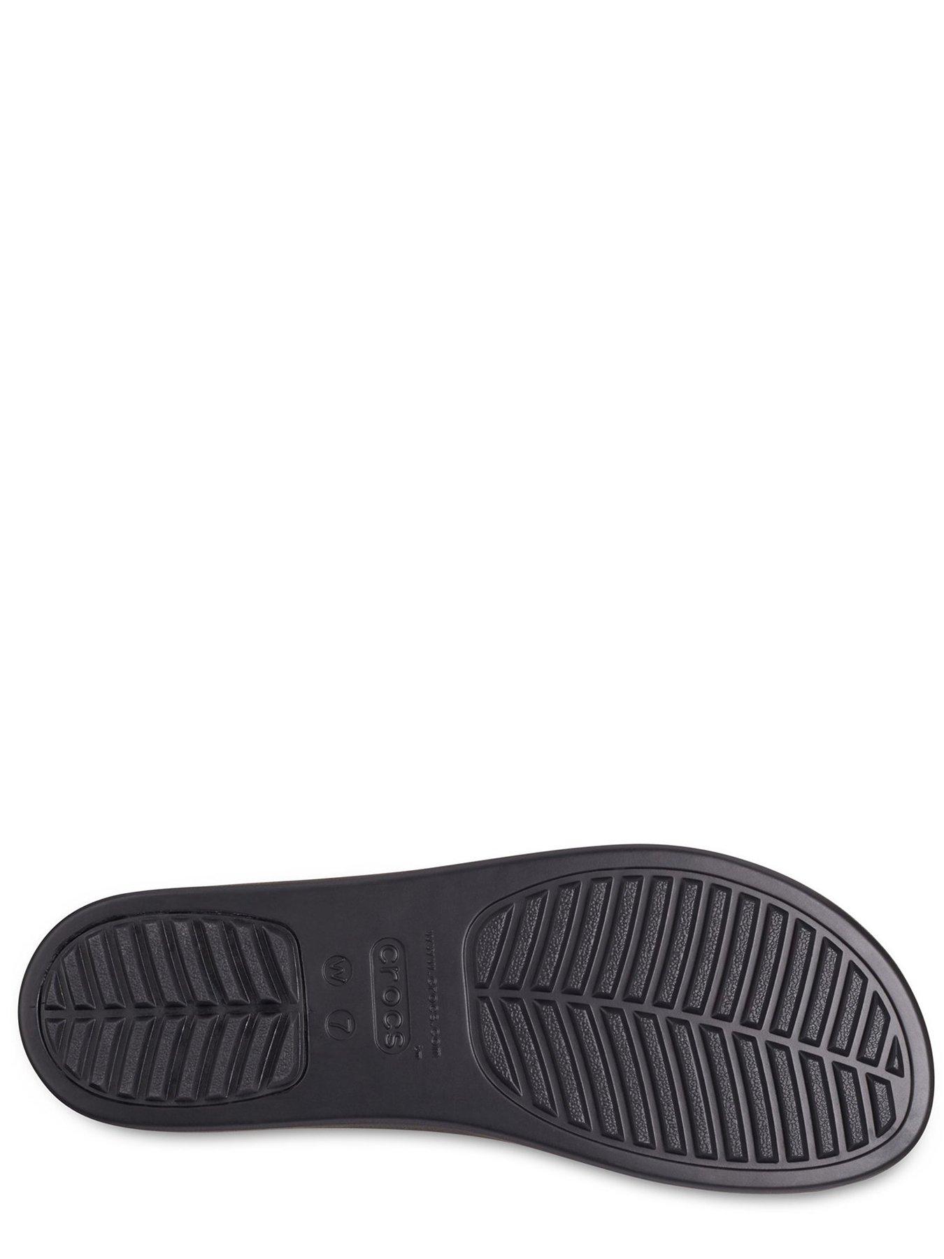 Crocs Brooklyn Slide - Black | Very.co.uk