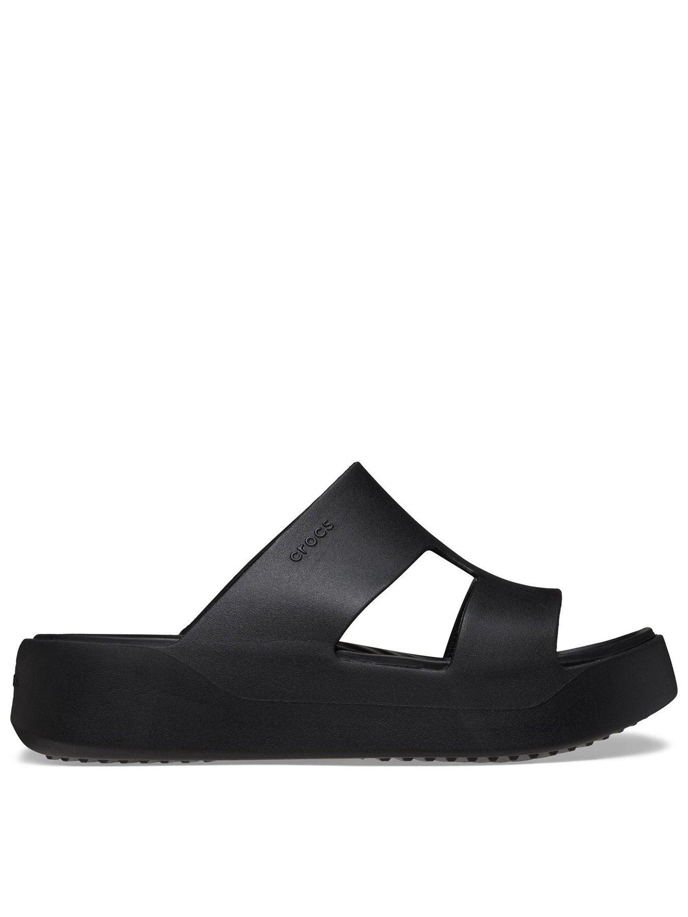 Crocs LITERIDE 360 - Sandals - black - Zalando.co.uk