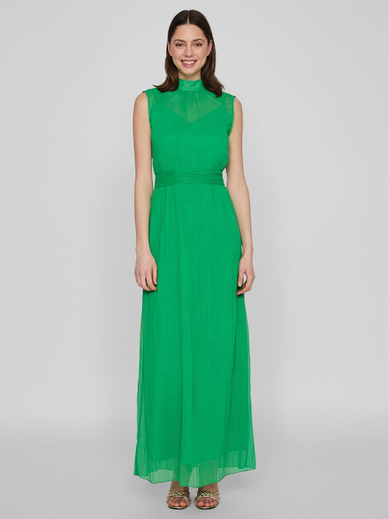 High neck maxi dress uk hotsell