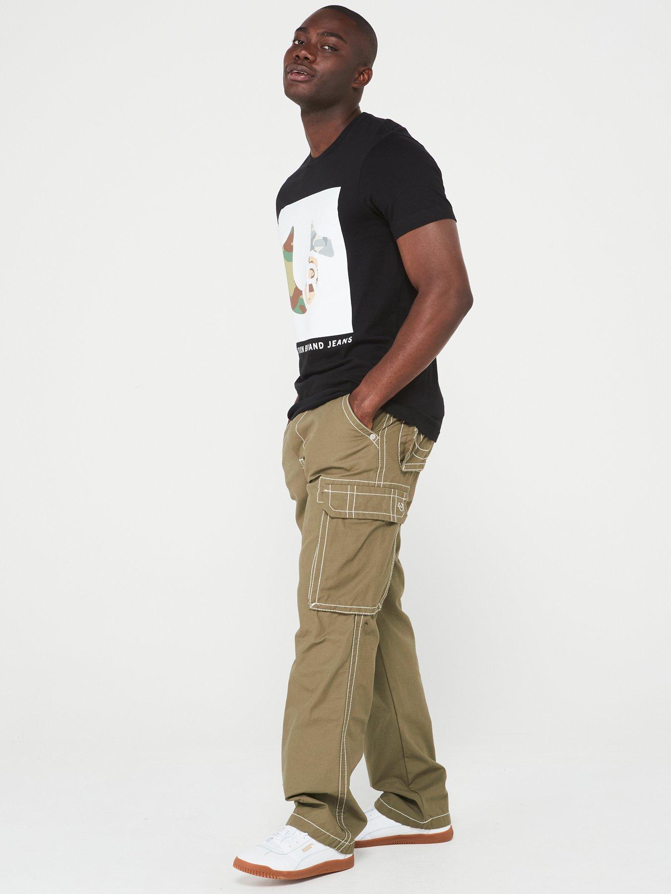 TRUE RELIGION Cargo Pants Big T - Khaki | Very