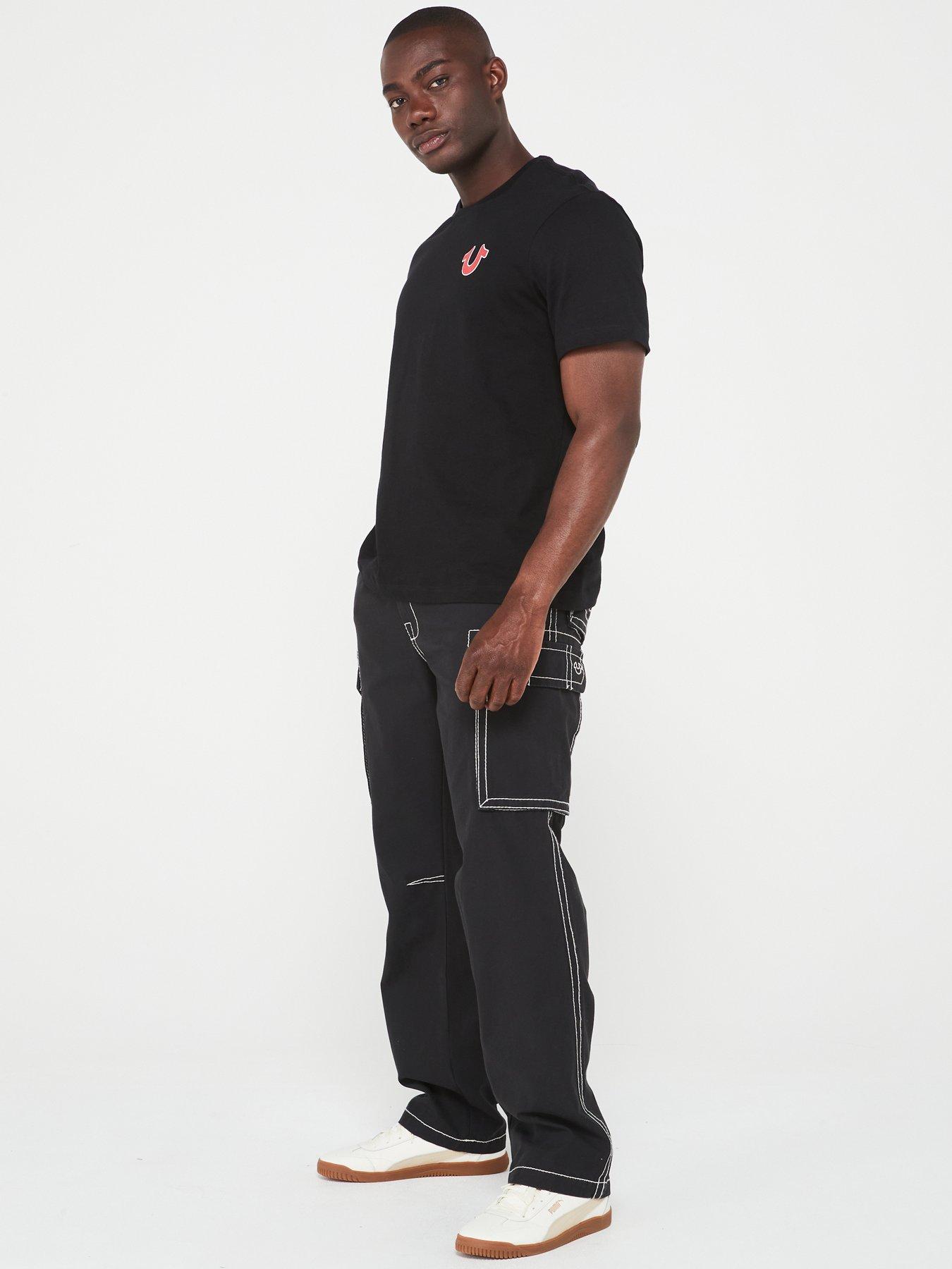 TRUE RELIGION Cargo Pants Big T - Black | Very