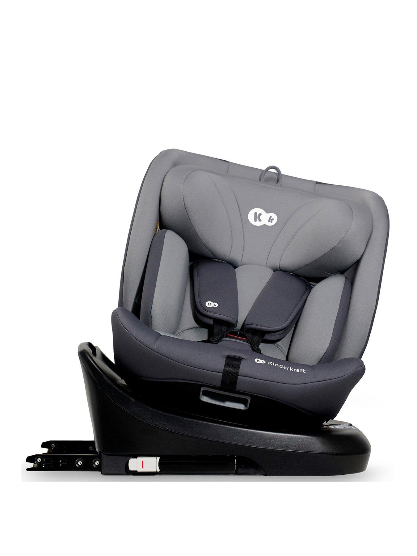 Silla de Auto KINDERKRAFT Safety Fix 2 I-Size Black 9-36 kg - 76-150 cm -  Grupo 1,2,3