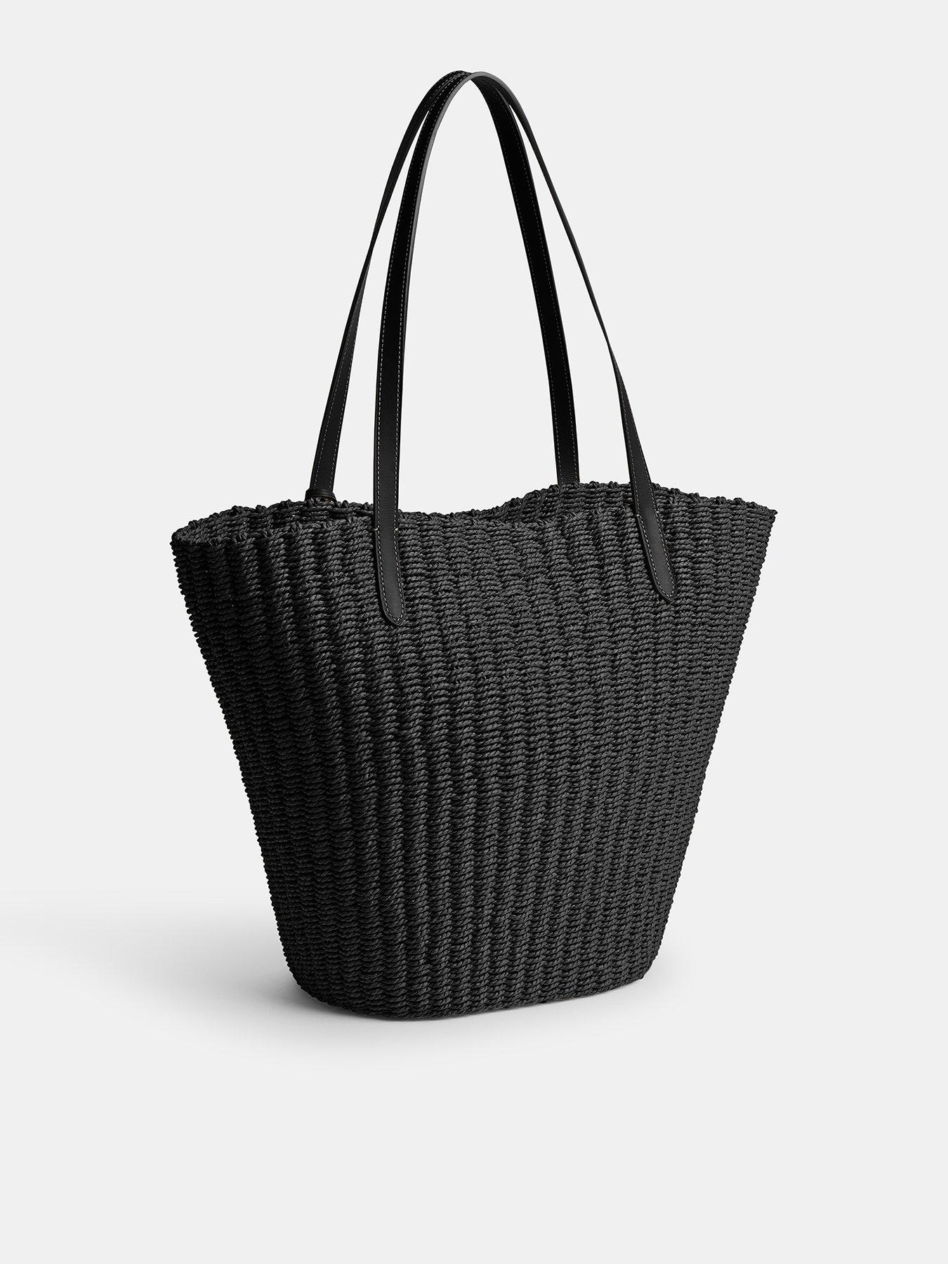 COACH Straw Tote | Very.co.uk